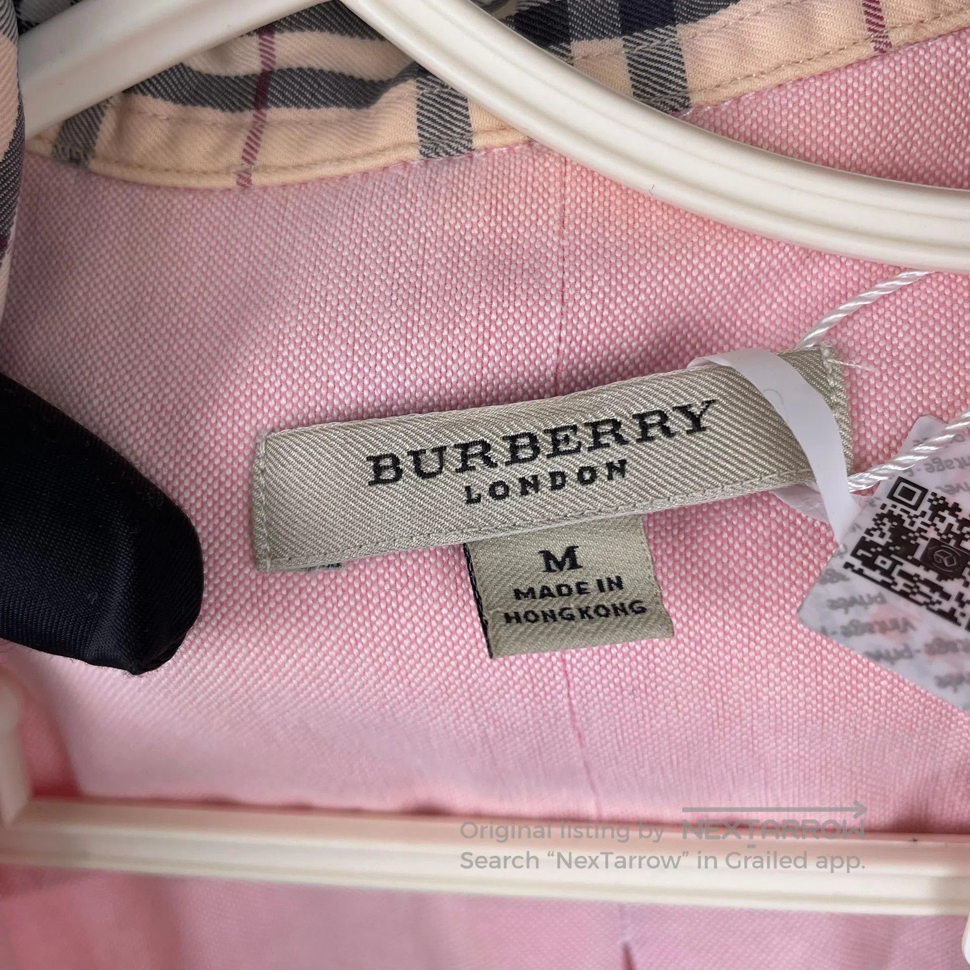Burberry Burberry Pink pure cotton short sleeve size M| Size US M / EU 48-50 / 2 - 4 Thumbnail