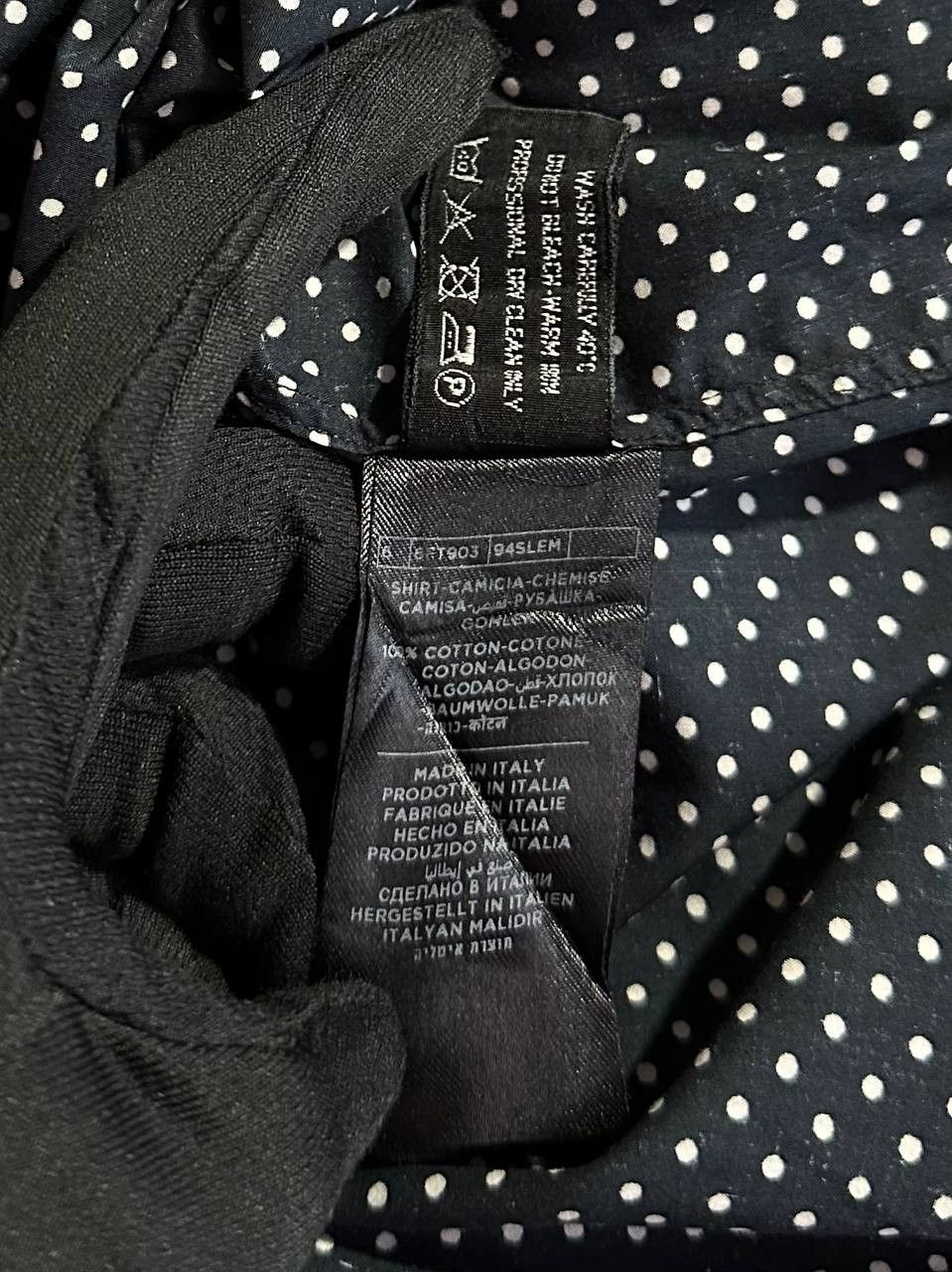 Tom Ford Tom Ford Dress Shirt Button Up Polka Dot Long Sleeve Italy Size US S / EU 44-46 / 1 - 11 Thumbnail