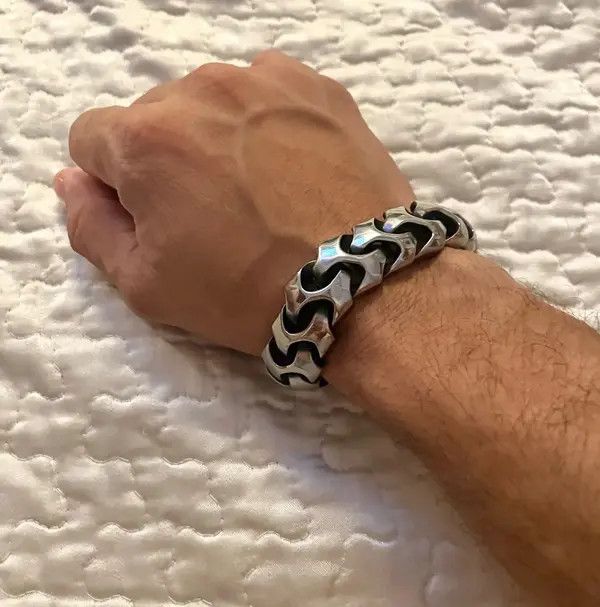 Jewelry Hadate x Ishii Dragon Skin Shape Chain Bracelet Size ONE SIZE - 5 Thumbnail