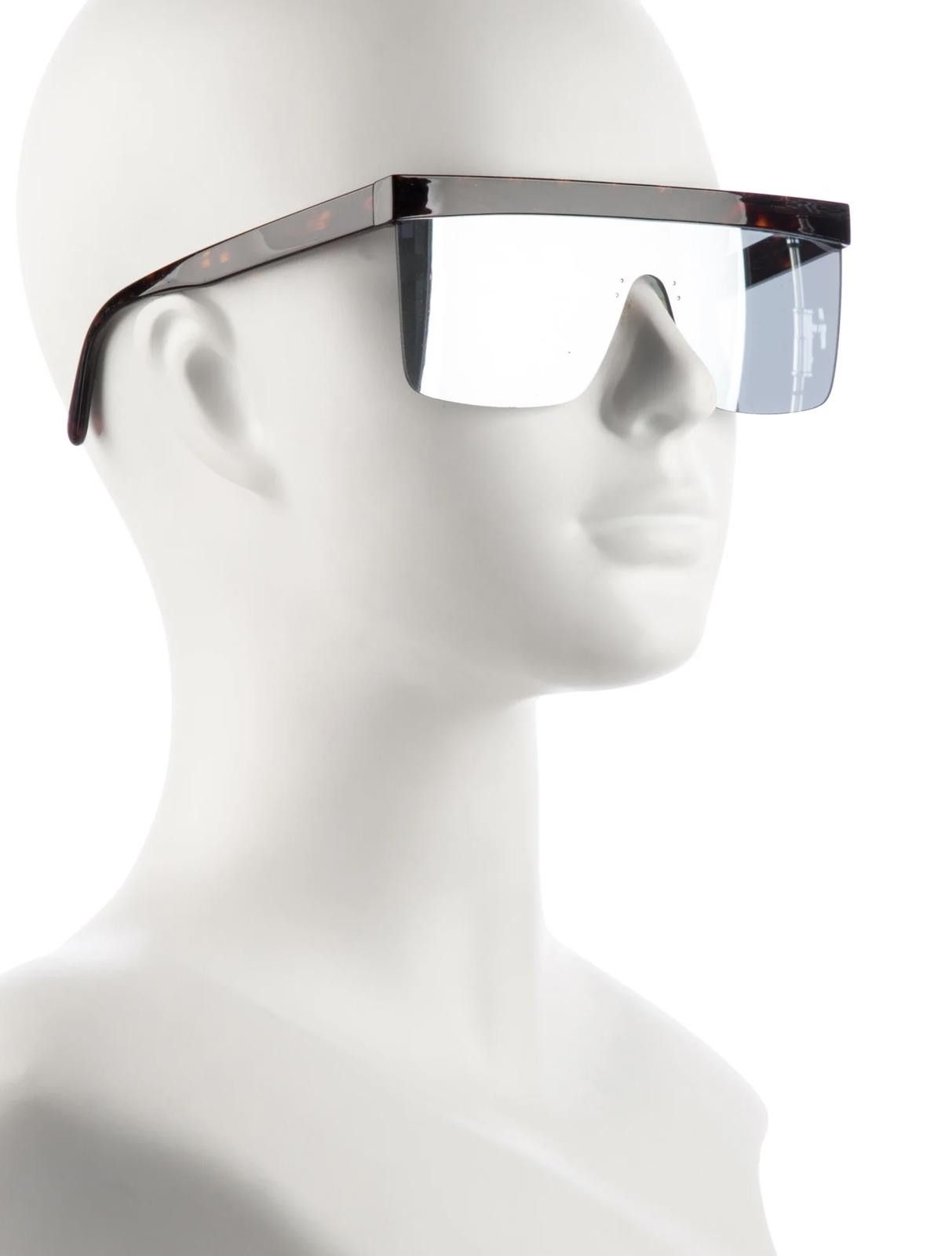 Stella McCartney Stella McCartney Shield Tinted Sunglasses Size ONE SIZE - 3 Thumbnail
