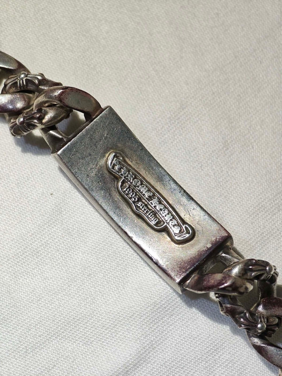 Chrome Hearts Chrome Hearts Dagger ID Bracelet Fancy Links Size ONE SIZE - 16 Thumbnail
