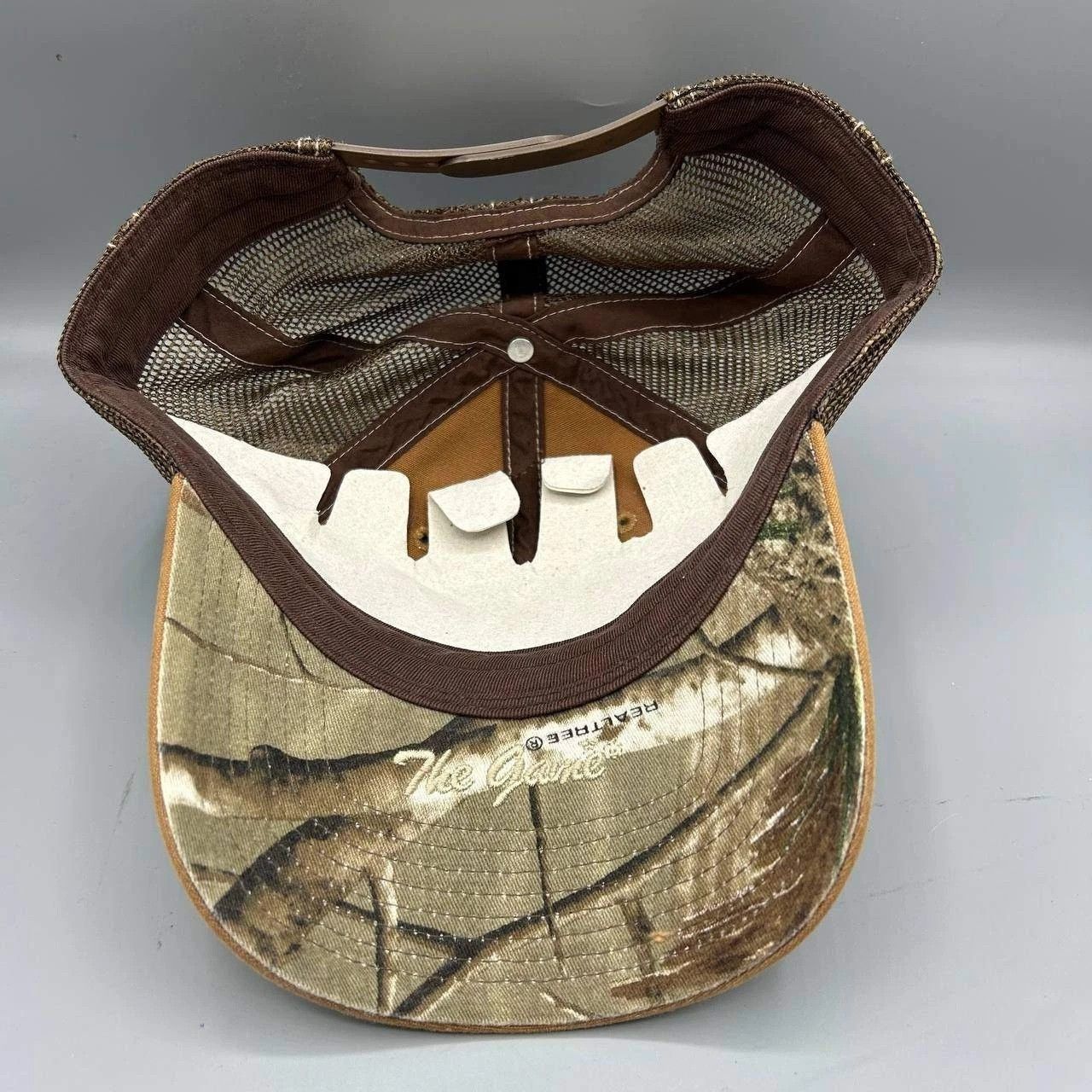 The Game Mississippi State University Trucker Hat Realtree Snap Back Size ONE SIZE - 2 Thumbnail
