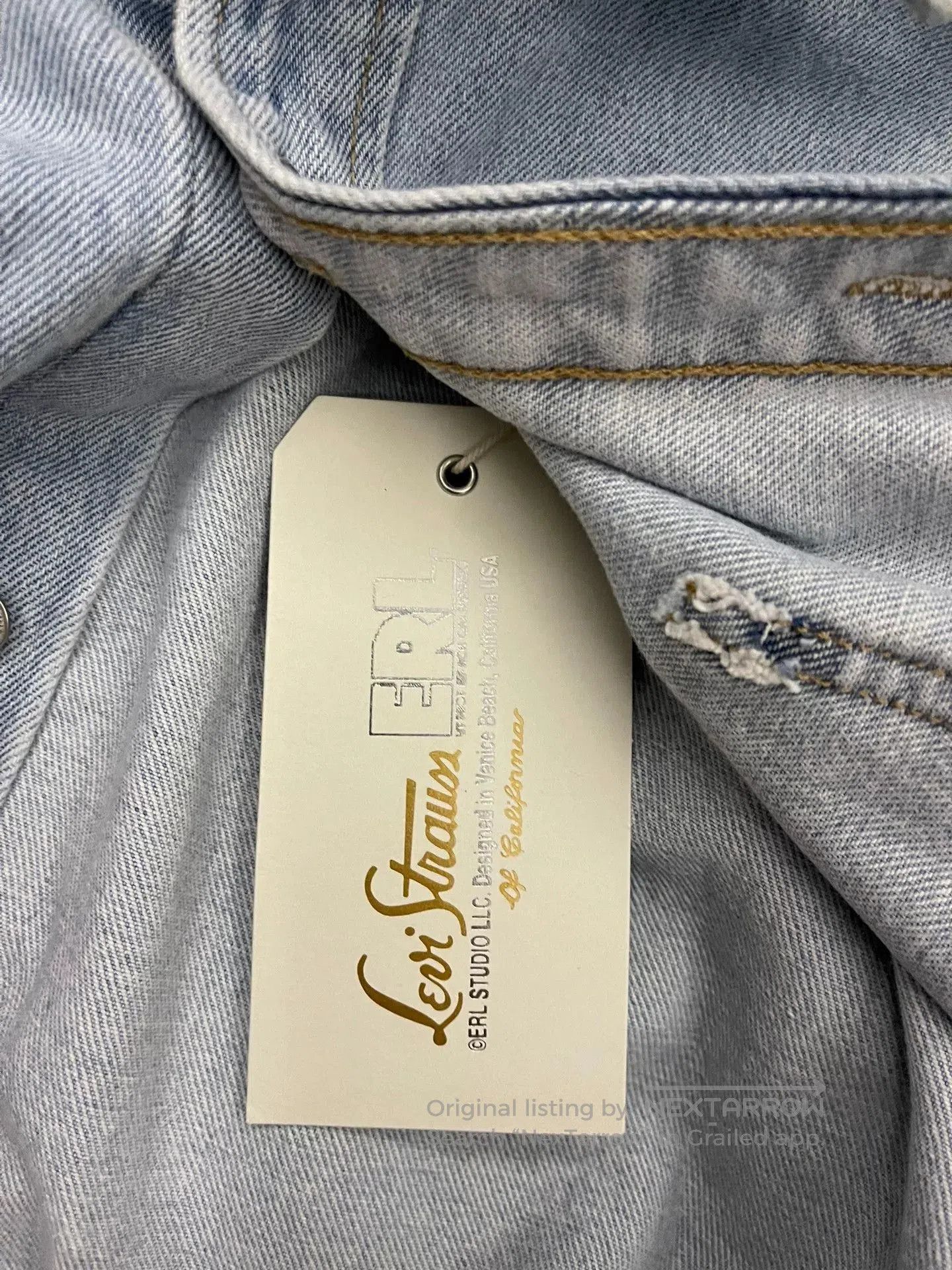 ERL ERL Levi's Collaboration Denim Shirt. Size US L / EU 52-54 / 3 - 7 Thumbnail