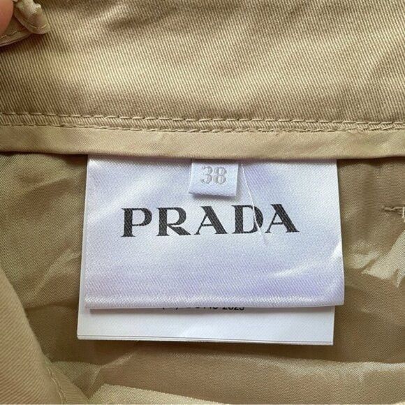 Prada Prada Straight Leg Cotton Crop Capri Pants - 8 / Medium Size 30" / US 8 / IT 44 - 8 Thumbnail