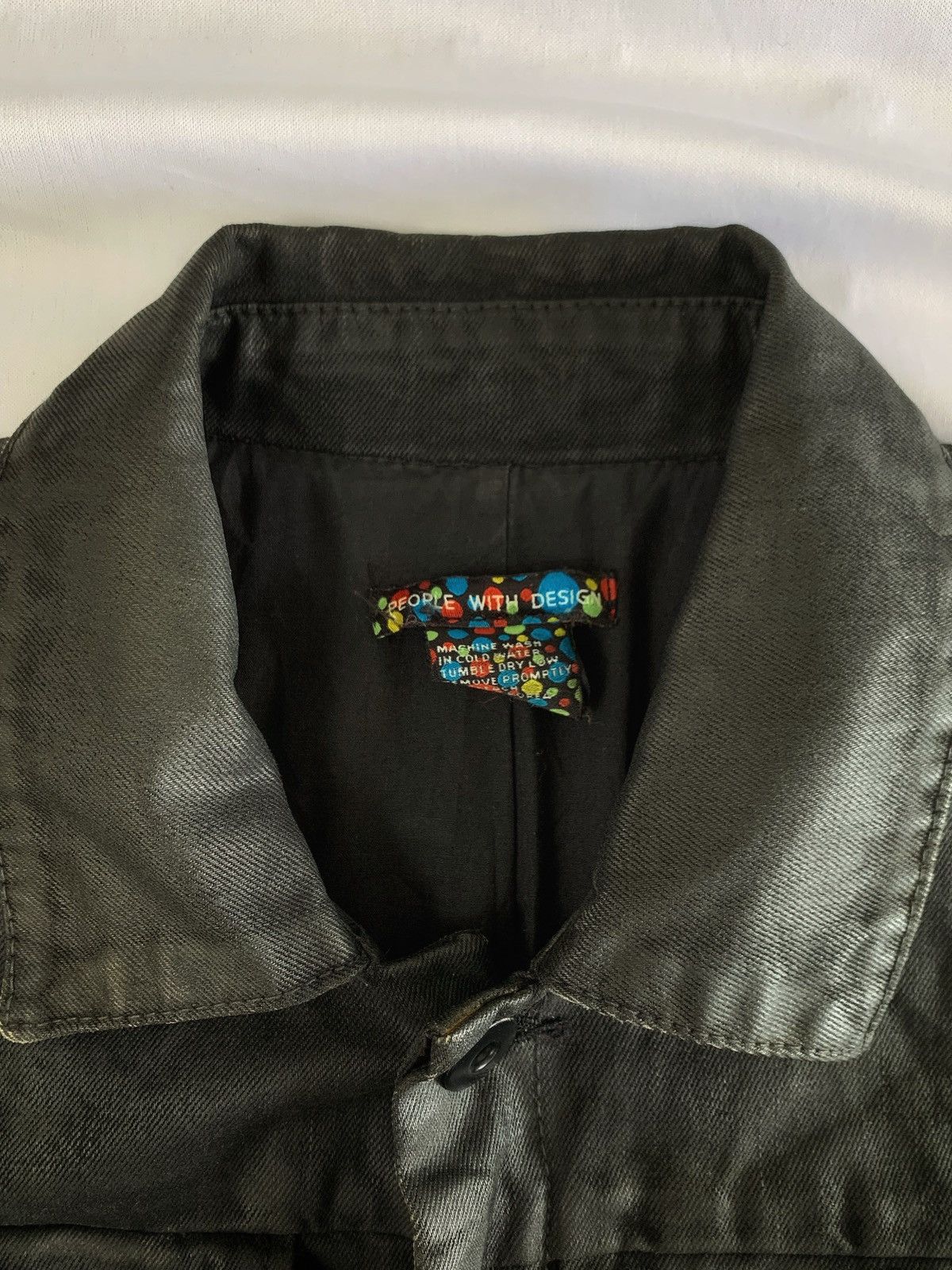 KMRii Black waxed jacket ifsx lgb style PWD Size US L / EU 52-54 / 3 - 12 Thumbnail