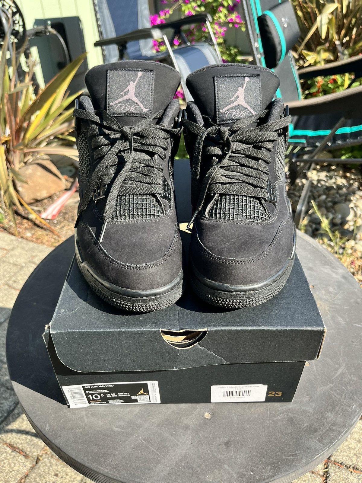 Jordan 4 black cat M newest size 11