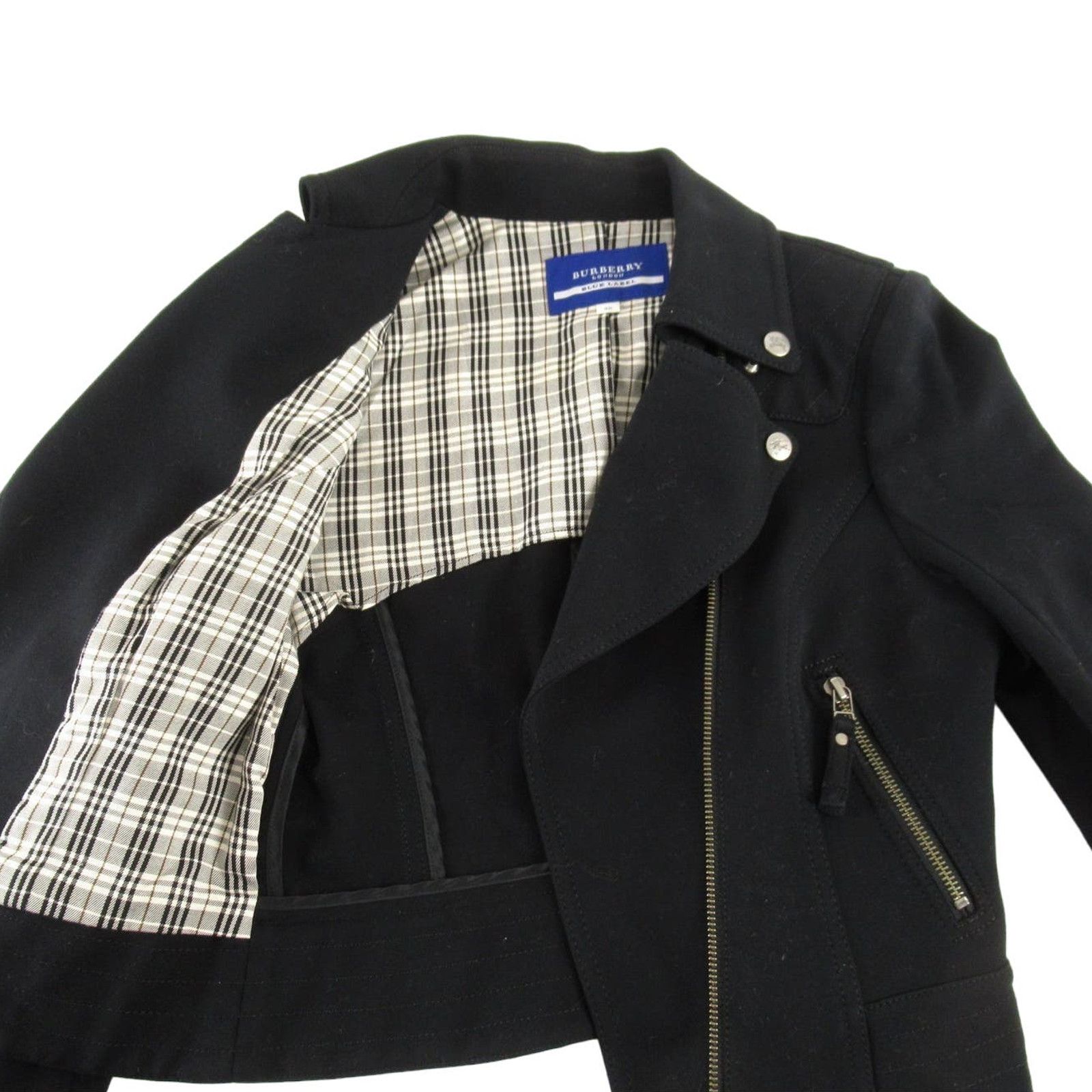 Burberry Burberry Blue Label Riders Moto Jacket Size XS / US 0-2 / IT 36-38 - 4 Thumbnail