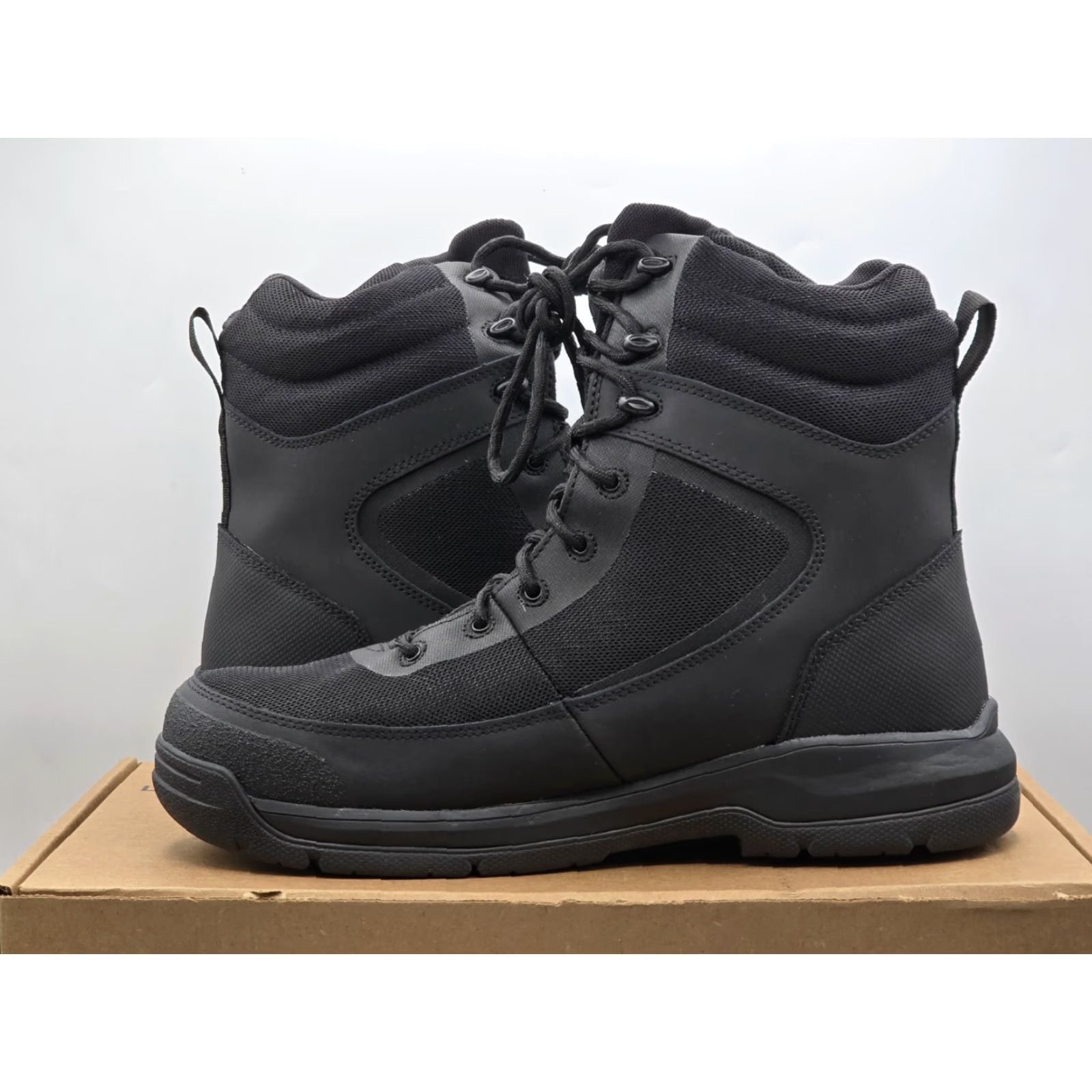 Vintage Bogs Shale Boot Black Mens Size 11M GlacialGrip Soft Toe 8" NWOB Size US 10 / EU 43 - 5 Thumbnail