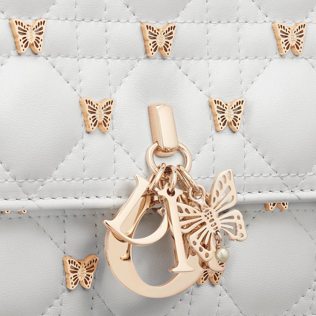 Dior o1bcso1str0225 Size:OS /Top Handle Bag in White Size ONE SIZE - 6 Thumbnail