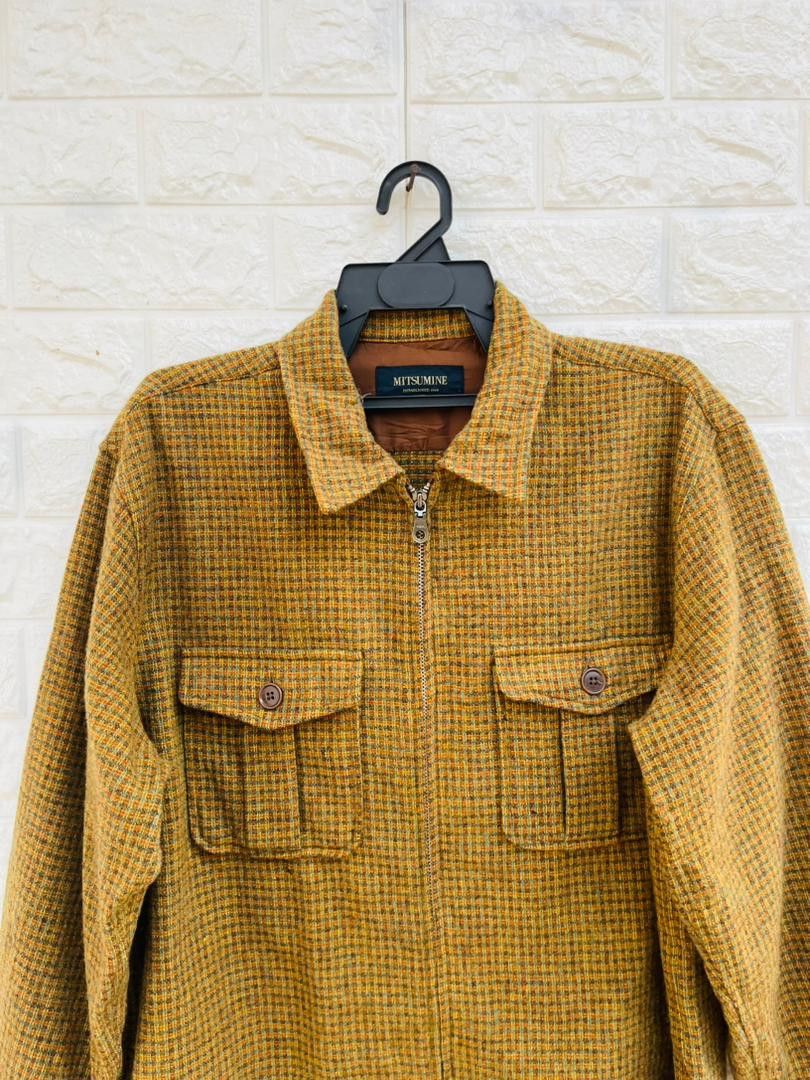 Japanese Brand × Vintage Vintage Mitsumine Wool Japanese Designer Fashion Style Size US L / EU 52-54 / 3 - 3 Thumbnail