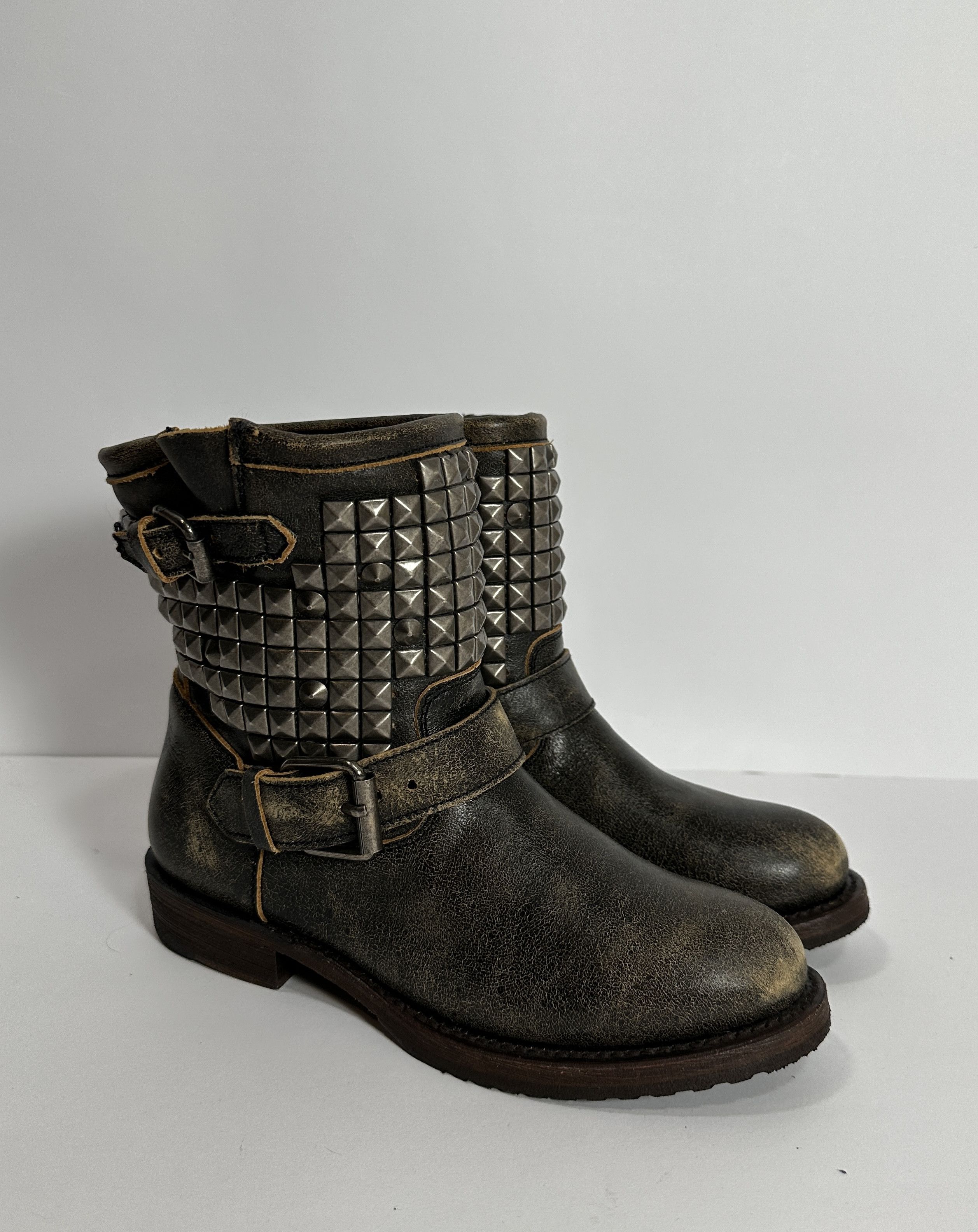 Image of TrAsh Biker Boots, Women's (Size 5)