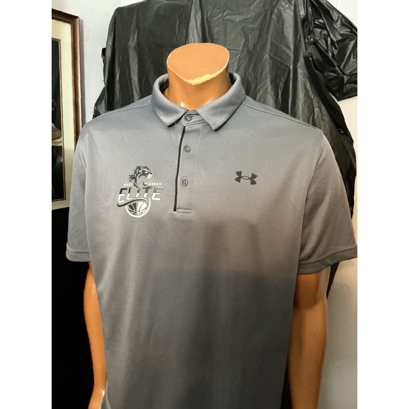 Under Armour Under Armour West Coast Elite UAA Basketball AAU Circuit Team Polo Shirt XL Size US XL / EU 56 / 4 - 7 Thumbnail