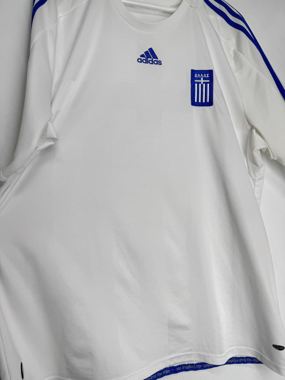 Adidas Adidas Greece 2008 Home Football Shirt World Cup Size US XXL / EU 58 / 5 - 5 Thumbnail