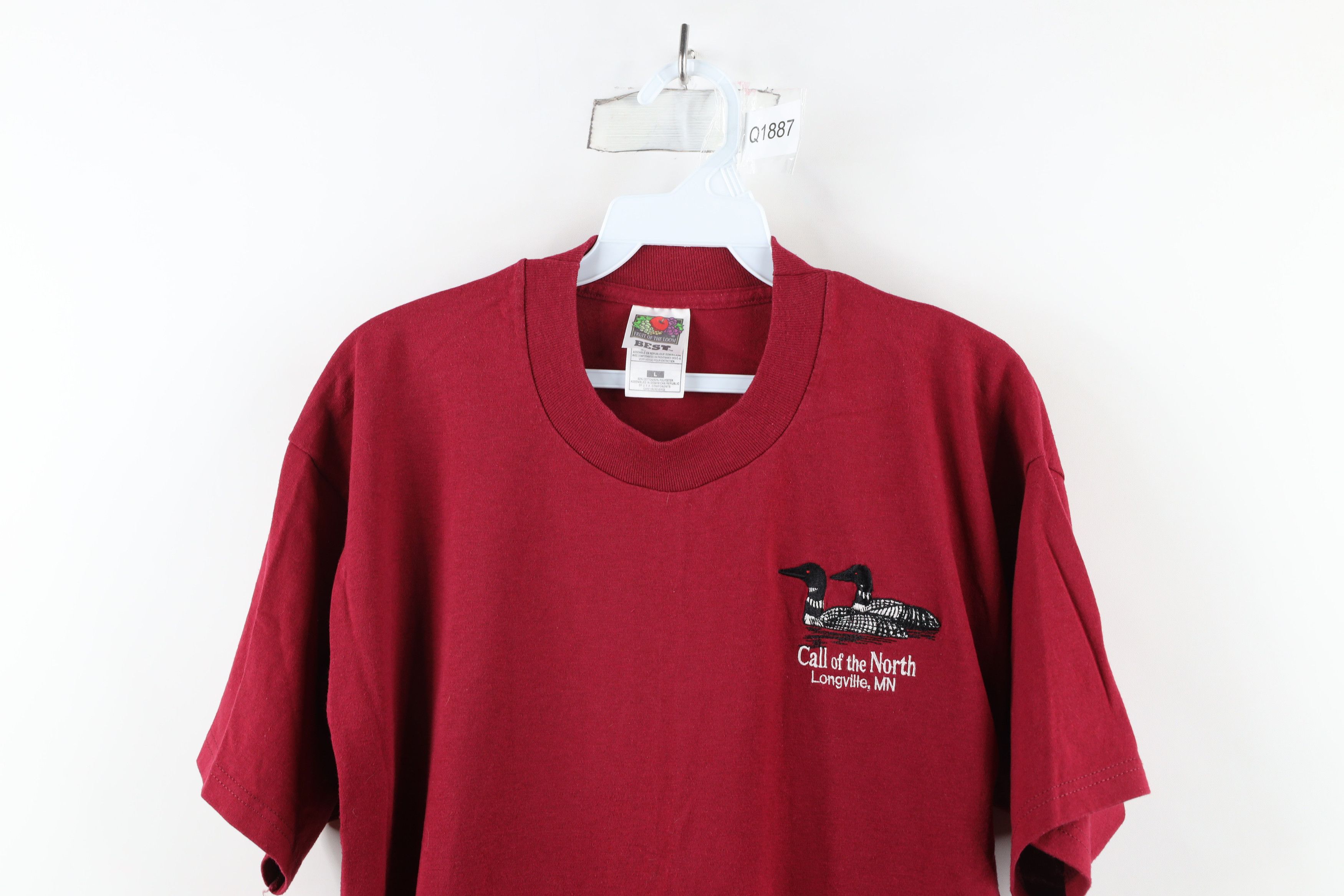 Vintage Vintage 90s Streetwear Call of the North Minnesota T-Shirt Size US L / EU 52-54 / 3 - 2 Thumbnail