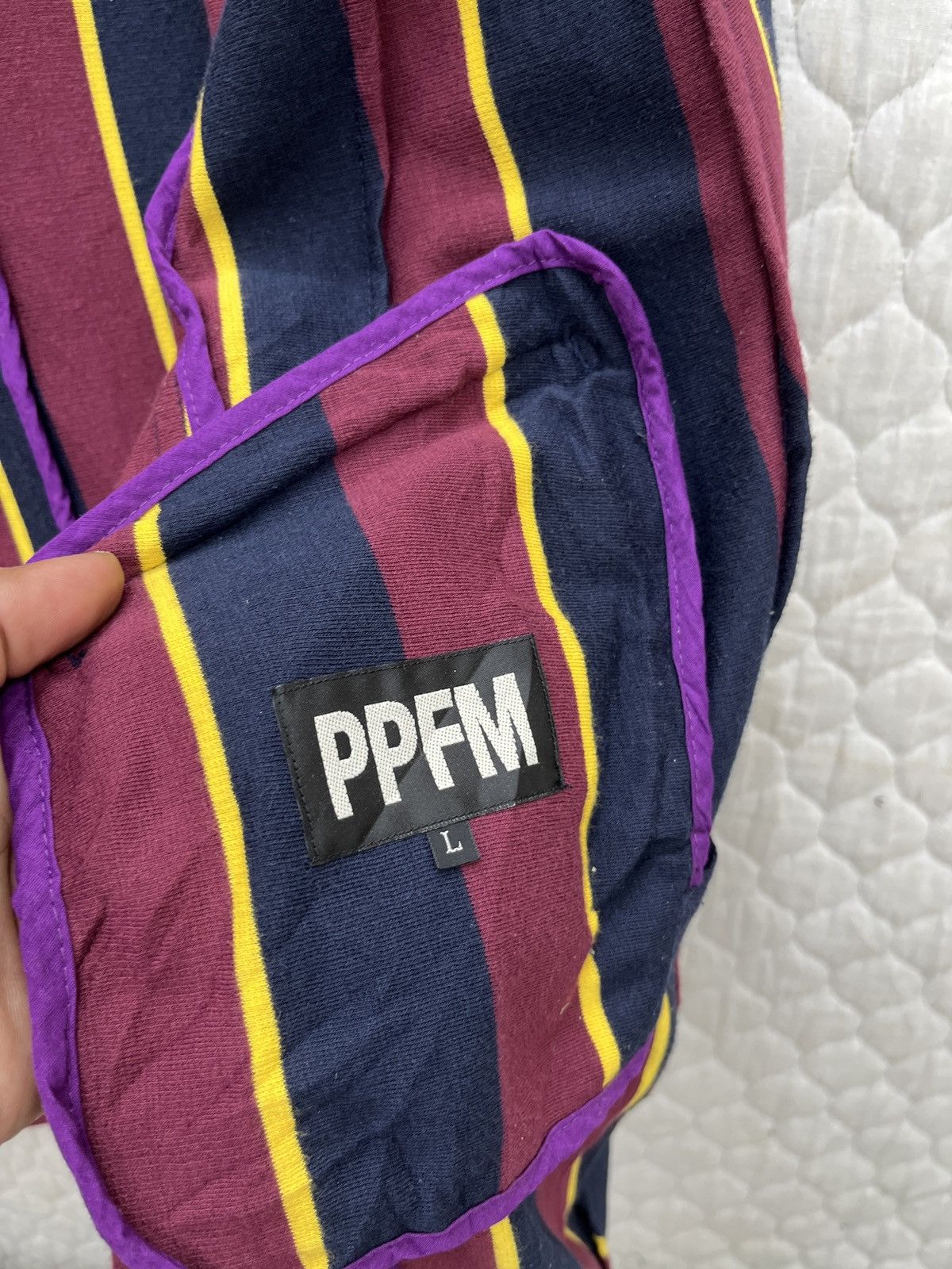 Japanese Brand 🔥🔥🔥ARCHIVE PPFM MULTICOLOUR STRIPE JACKET Size S / US 4 / IT 40 - 8 Thumbnail