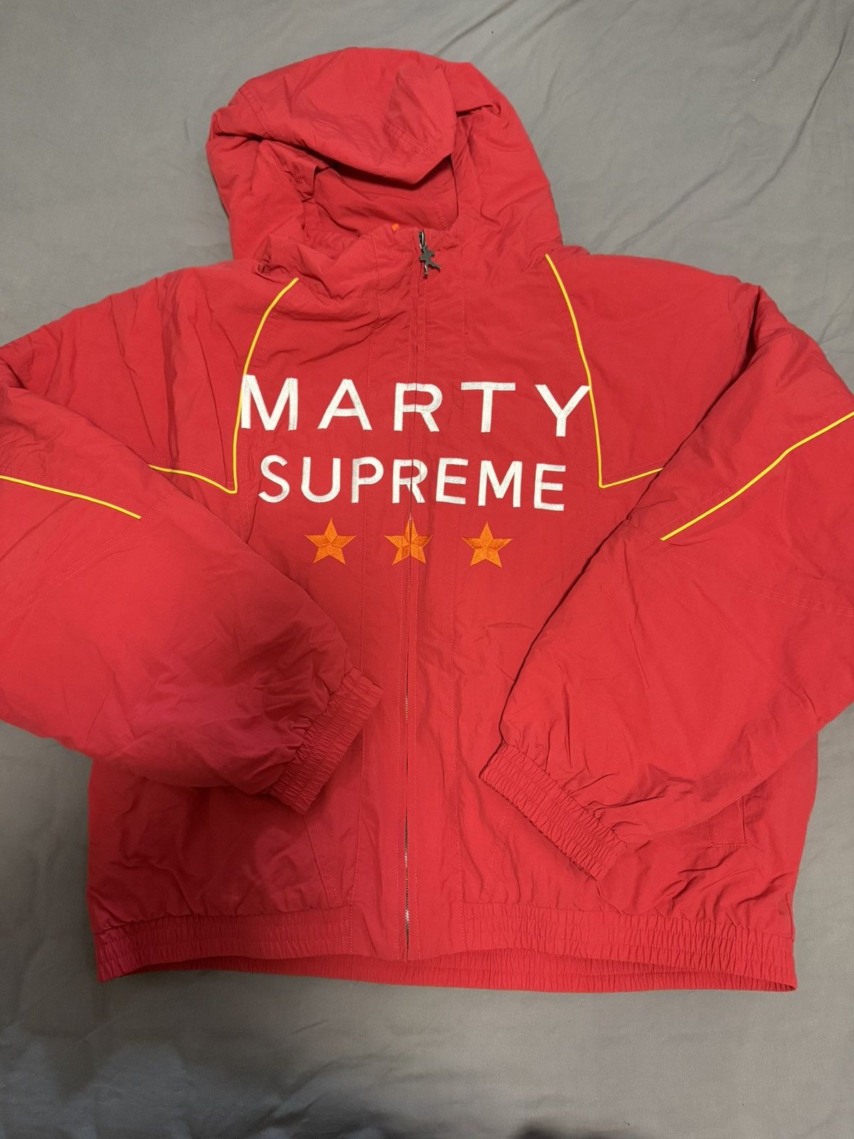 A24 × Nahmias NAHMIAS x Marty Supreme A24 classic piped warm up Jacket Size US XL / EU 56 / 4 - 2 Thumbnail