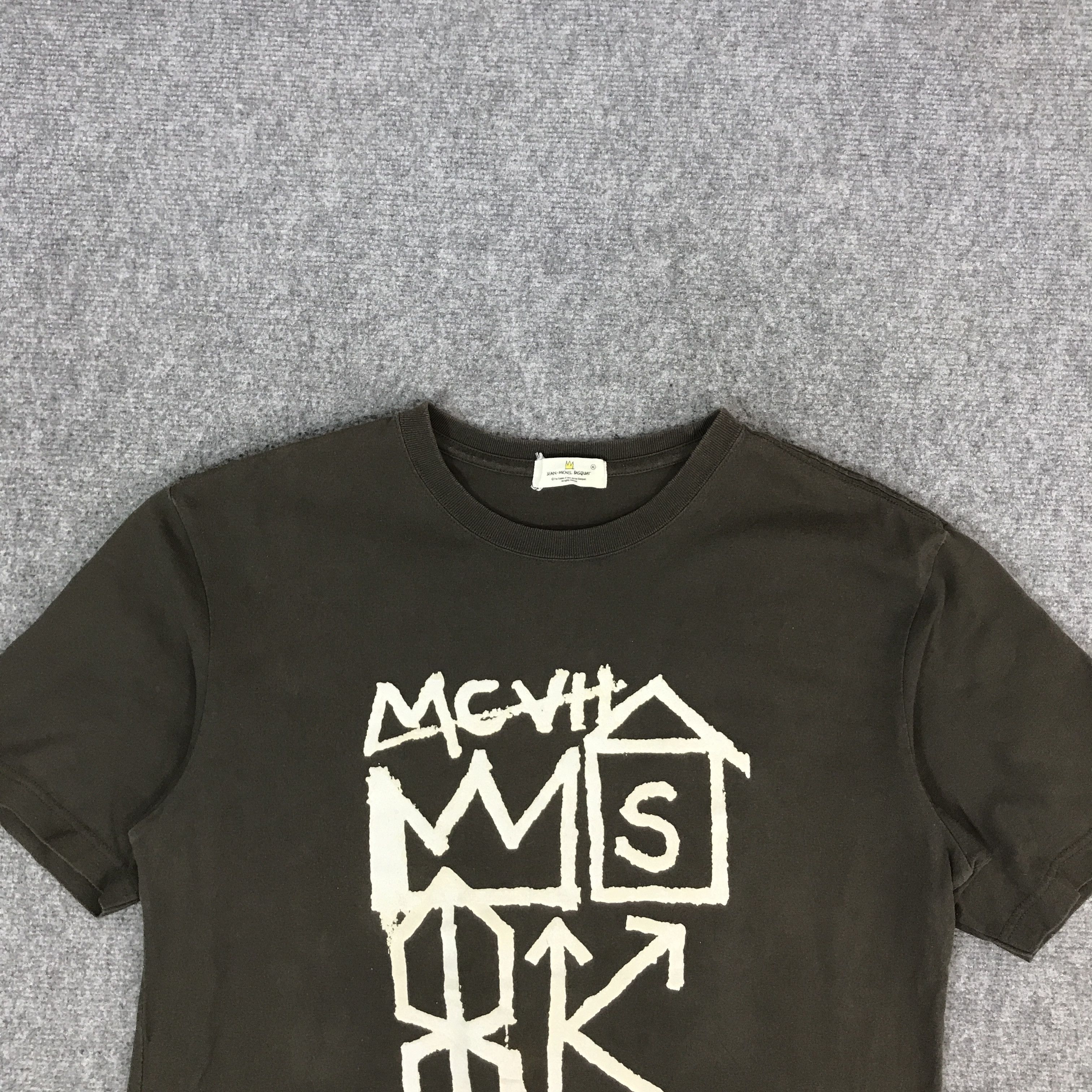 Jean-Michel Basquiat JEAN MICHEL BASQUIAT UNIQLO CROPPED TSHIRTS Size US L / EU 52-54 / 3 - 3 Thumbnail