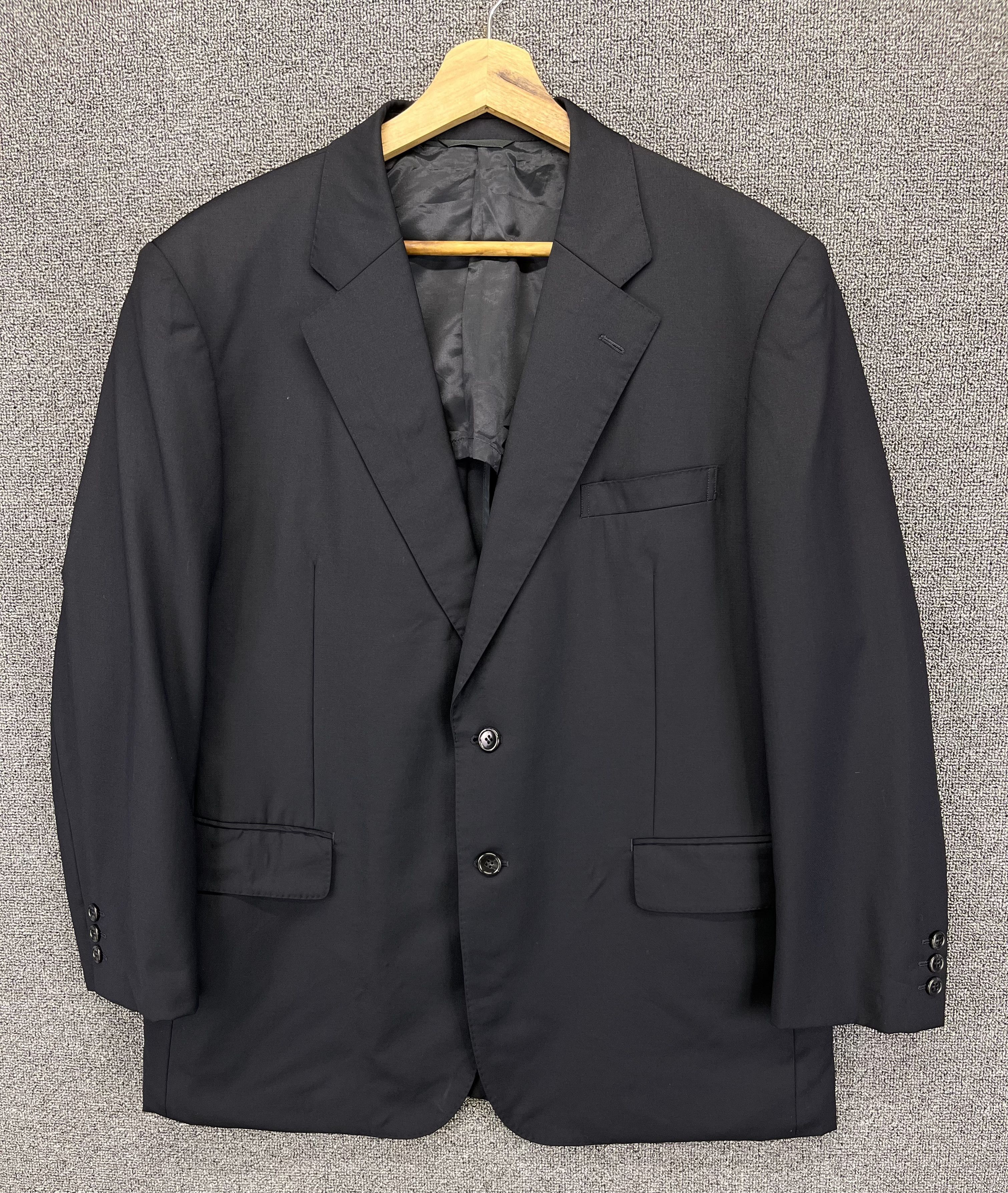 Ermenegildo Zegna Vintage Ermenegildo Zegna Luxury Wool Blazer Coat Jacket Size US M / EU 48-50 / 2 - 1 Thumbnail