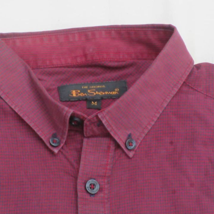 Ben Sherman × Other UK Ben Sherman Mini red Gingham Check long sleeves Size M Size US M / EU 48-50 / 2 - 5 Thumbnail