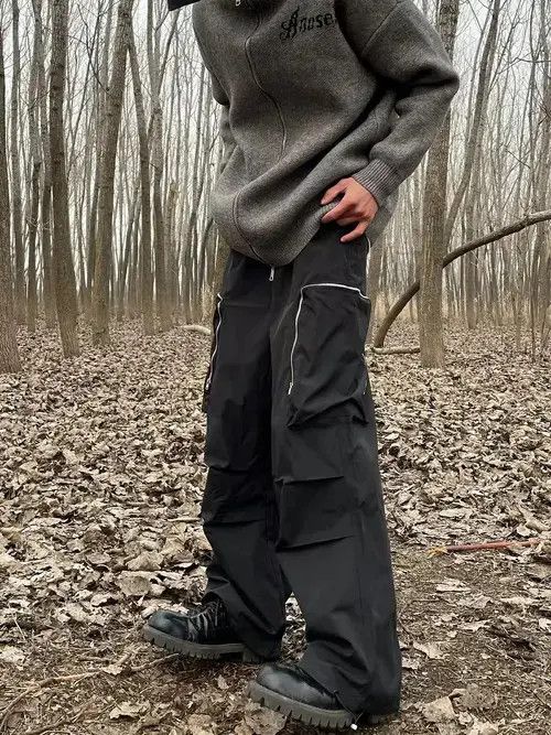 Other utility tactical baggy cargo pants Size US 32 / EU 48 - 4 Thumbnail