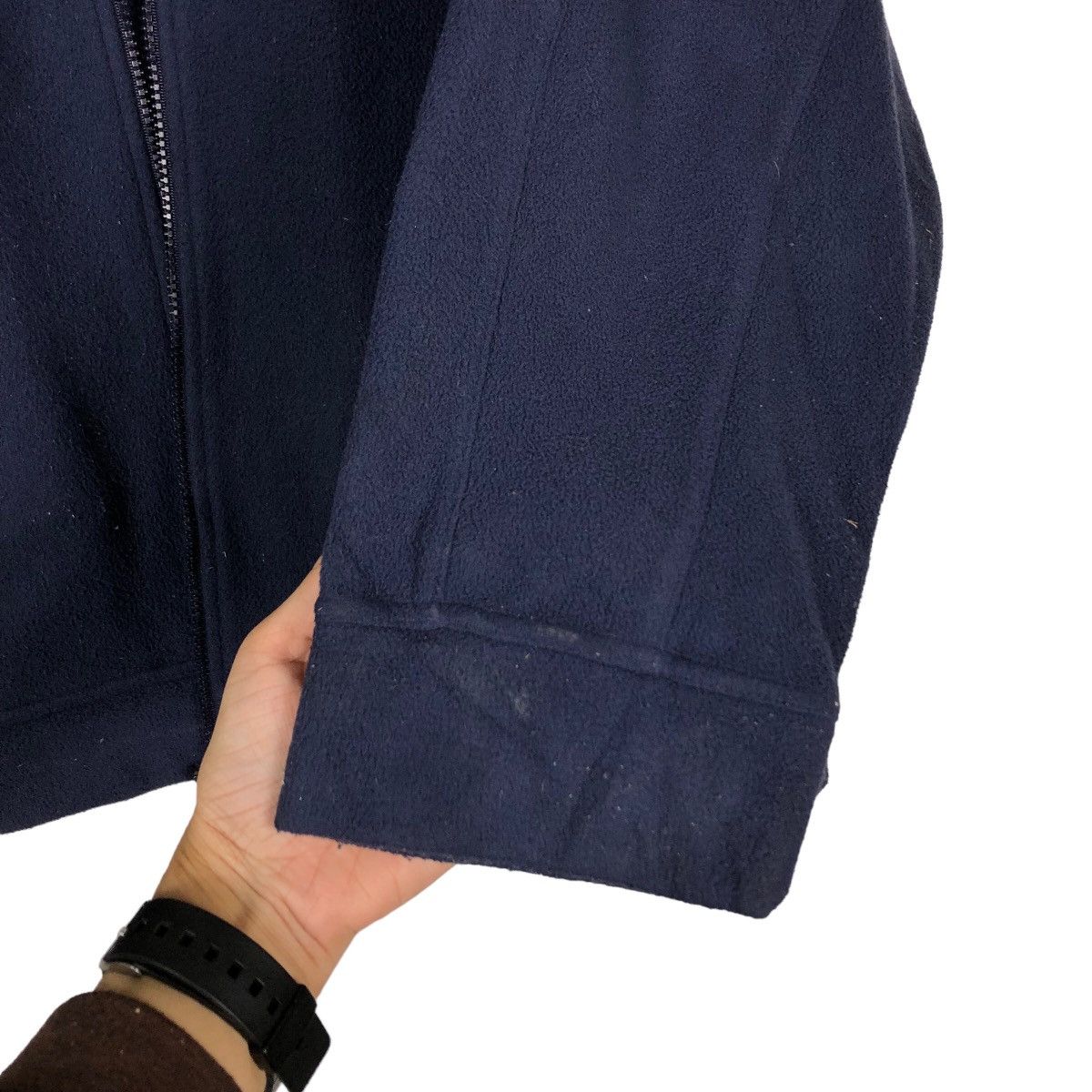 Adidas 🔥Training Wear Zipper Fleece Jacket Adidas Big Logo Size US L / EU 52-54 / 3 - 15 Thumbnail