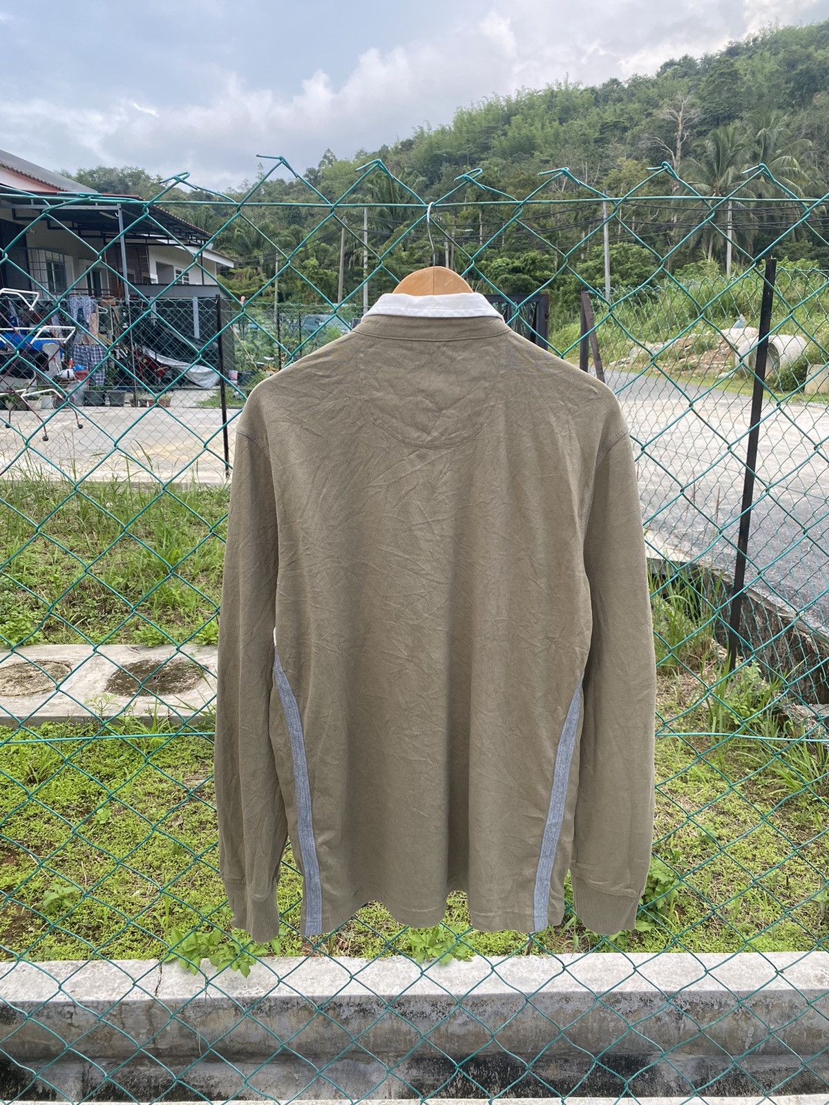 United Colors Of Benetton United Colour Of Benetton Polo Rugby Long Sleeve Size US XL / EU 56 / 4 - 2 Thumbnail