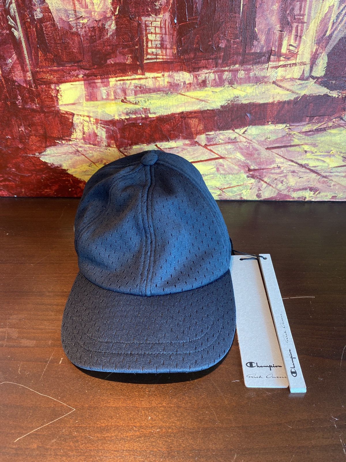 Rick Owens Drkshdw Drkshdw x Champion Baseball Cap Size ONE SIZE - 3 Thumbnail