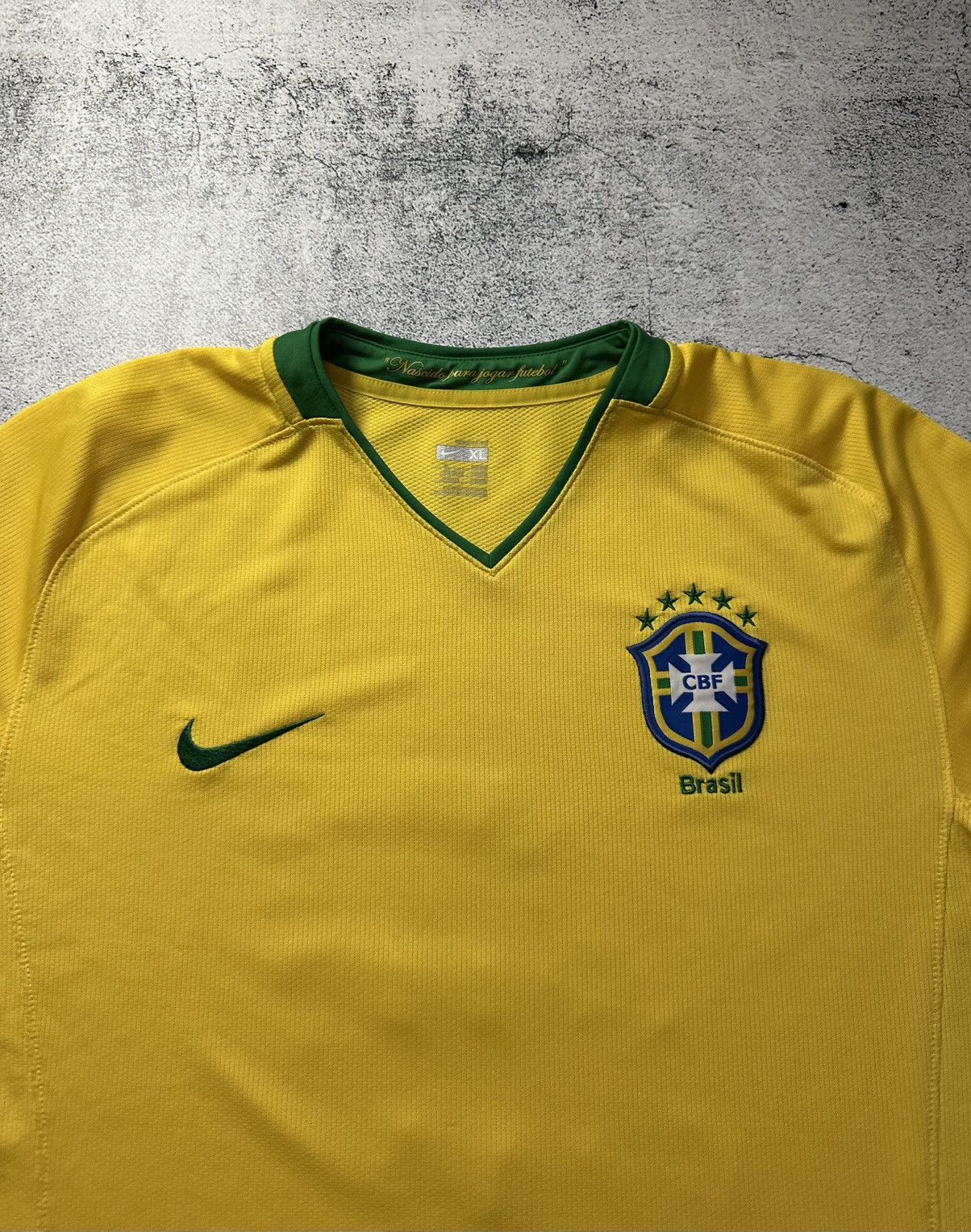 Nike Vintage Nike CBF Mertenz Jersey Brazil Size US XL / EU 56 / 4 - 8 Thumbnail