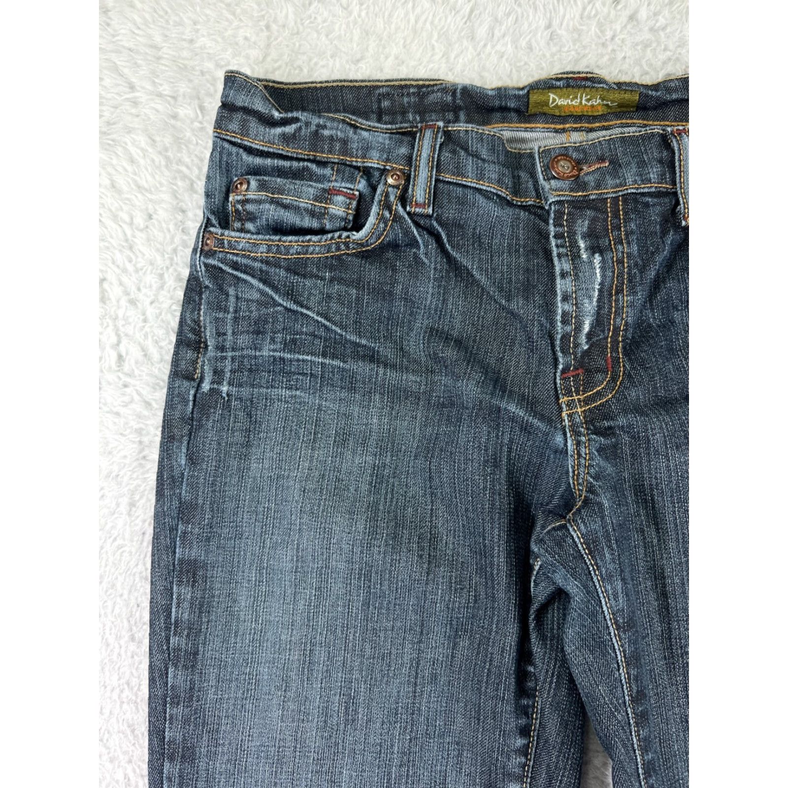 Vintage David Kahn Jeans Women 28 Blue Bootcut Embroidered Made In USA Nikki Size 28" / US 6 / IT 42 - 7 Thumbnail