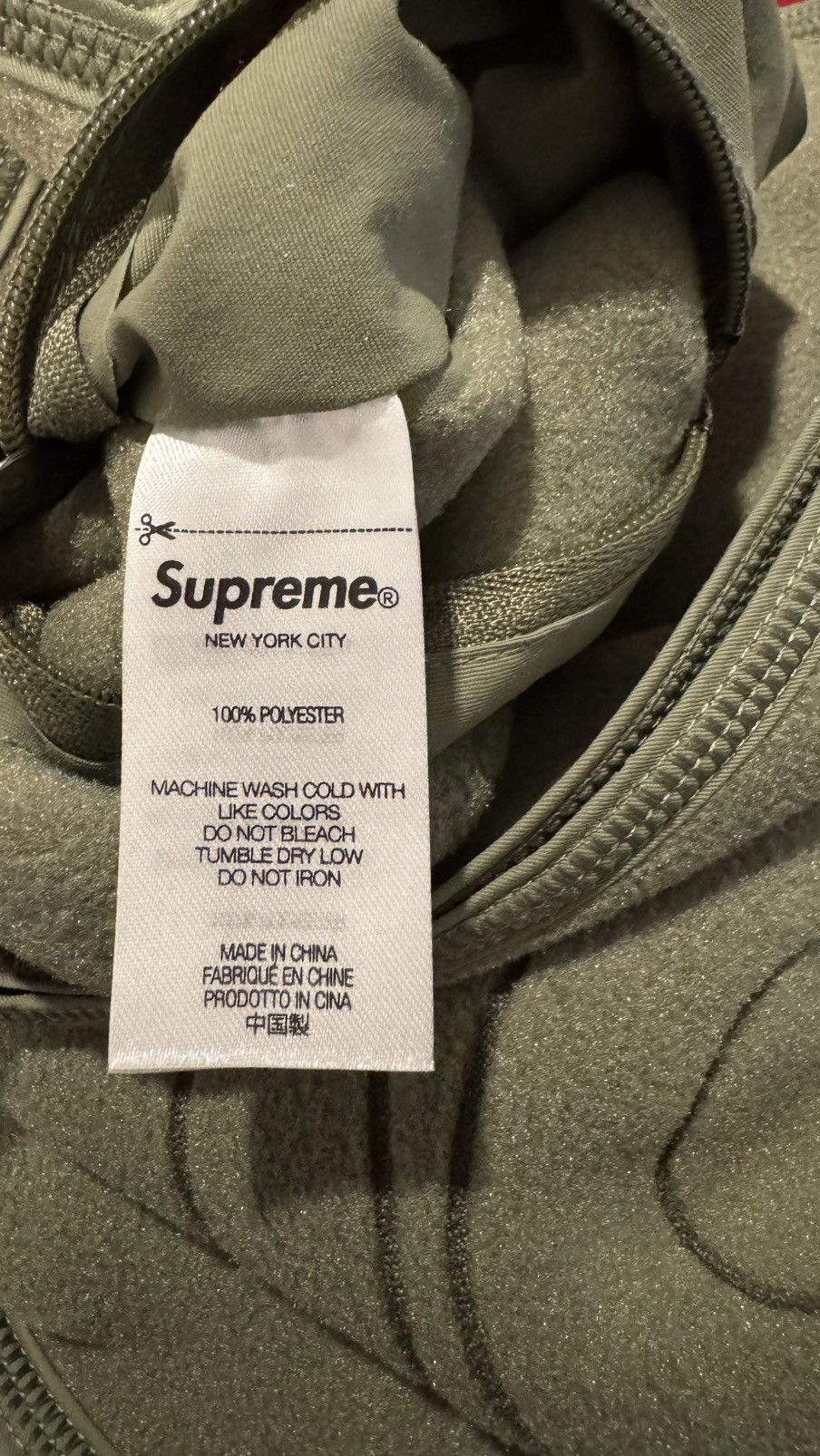 Supreme Supreme x Polartec Pocket Scarf Size ONE SIZE - 4 Thumbnail