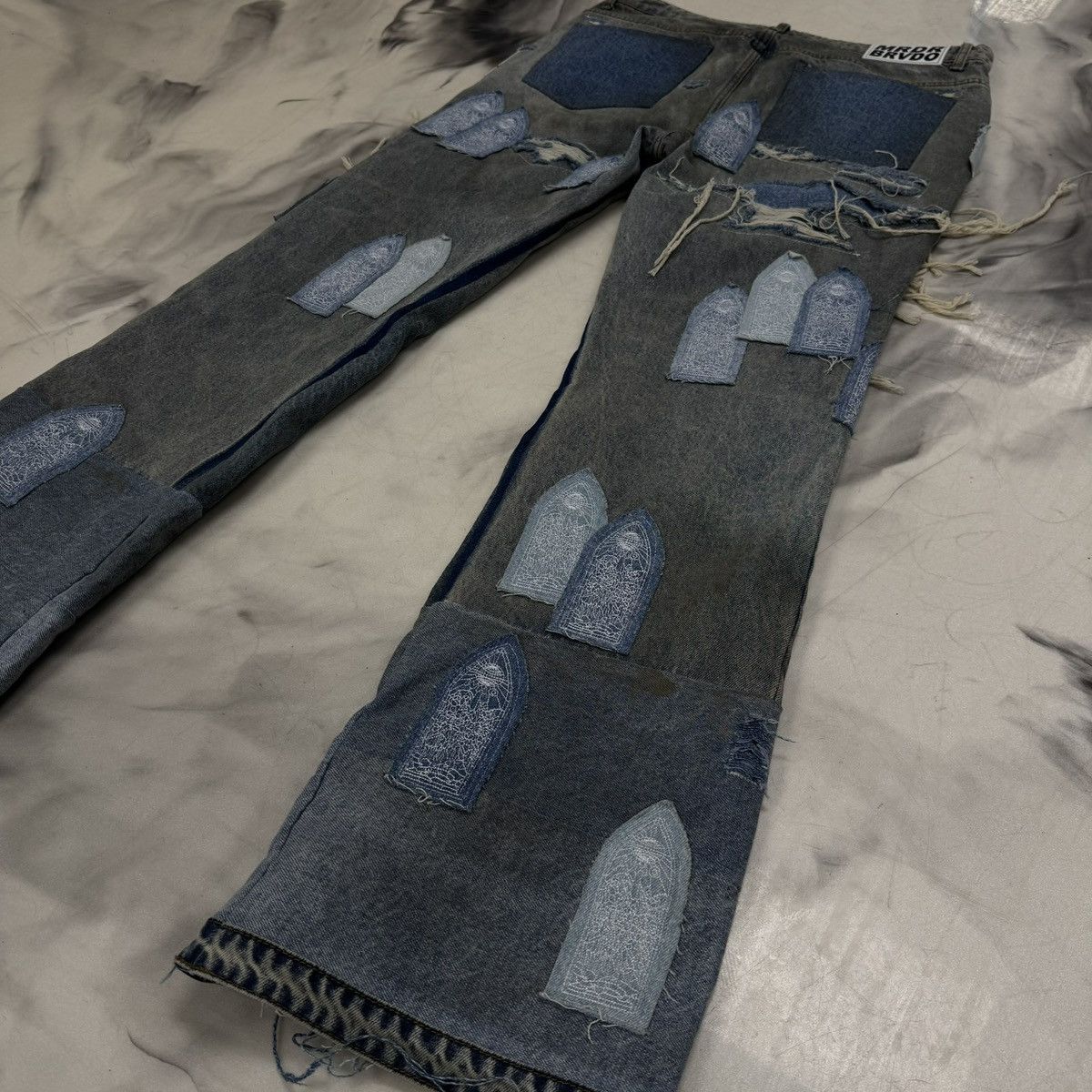 Who Decides War Who Decides War Blowout Arches Denim Blue Size US 36 / EU 52 - 9 Thumbnail