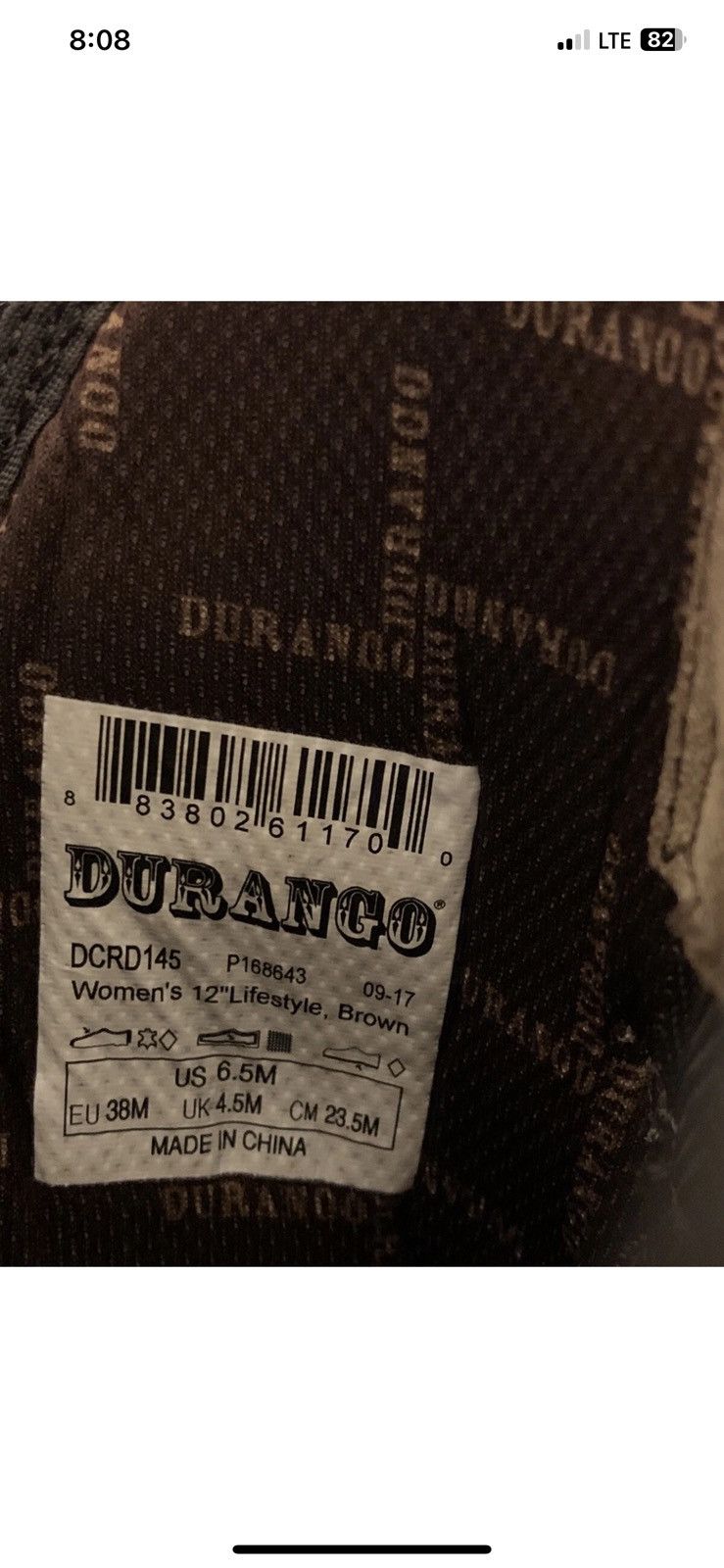 Durango Durango womens sz 6.5 crush boots brown Size US 6.5 / IT 36.5 - 2 Thumbnail
