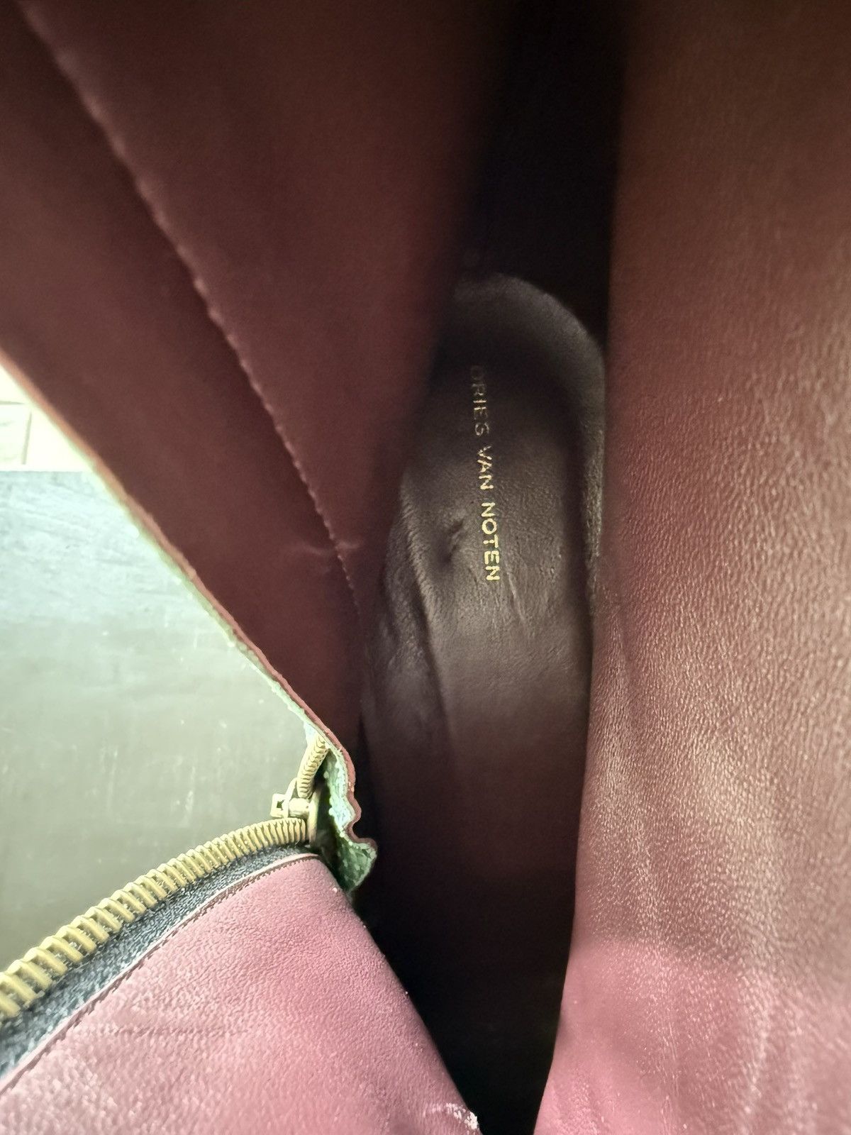 Dries Van Noten enkellaarsjes van Dries van Noten python leder Size US 8 / IT 38 - 6 Thumbnail