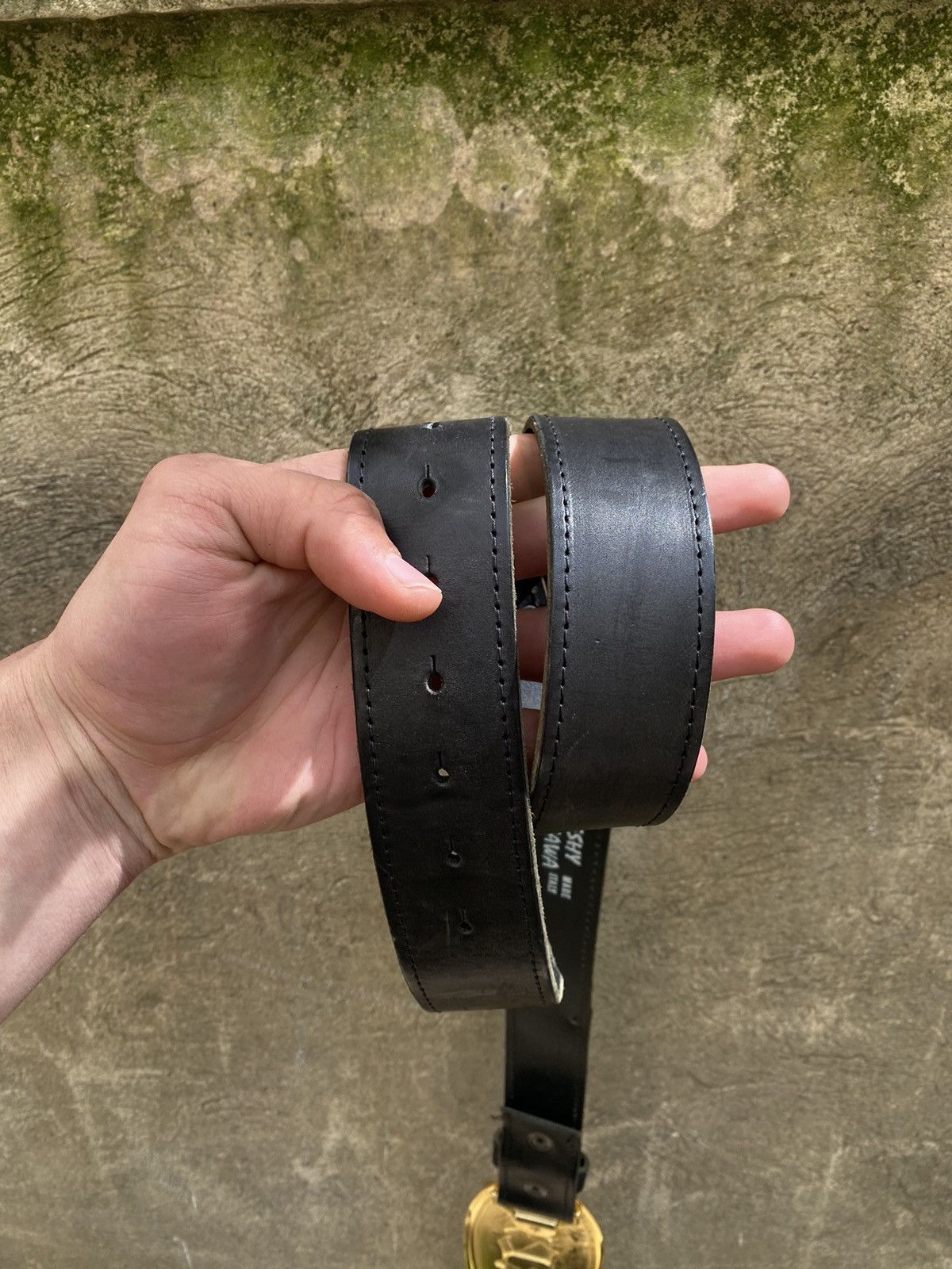 Japanese Brand × Takeshy Kurosawa Takeshy Kurosawa Leather Belt Size ONE SIZE - 4 Thumbnail