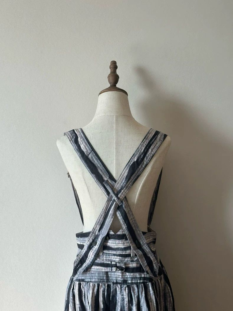 Vivienne Westwood Vivienne Westwood Ink stripe sea buckthorn back dress Size 25" / US 0 / IT 36 - 4 Thumbnail