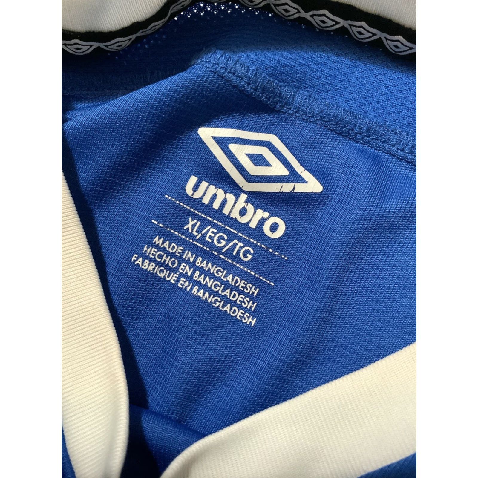 Umbro Umbro The Shoe Surgeon All Hail Skull Checkered Blue Soccer Football Jersey XL Mens Size US XL / EU 56 / 4 - 5 Thumbnail