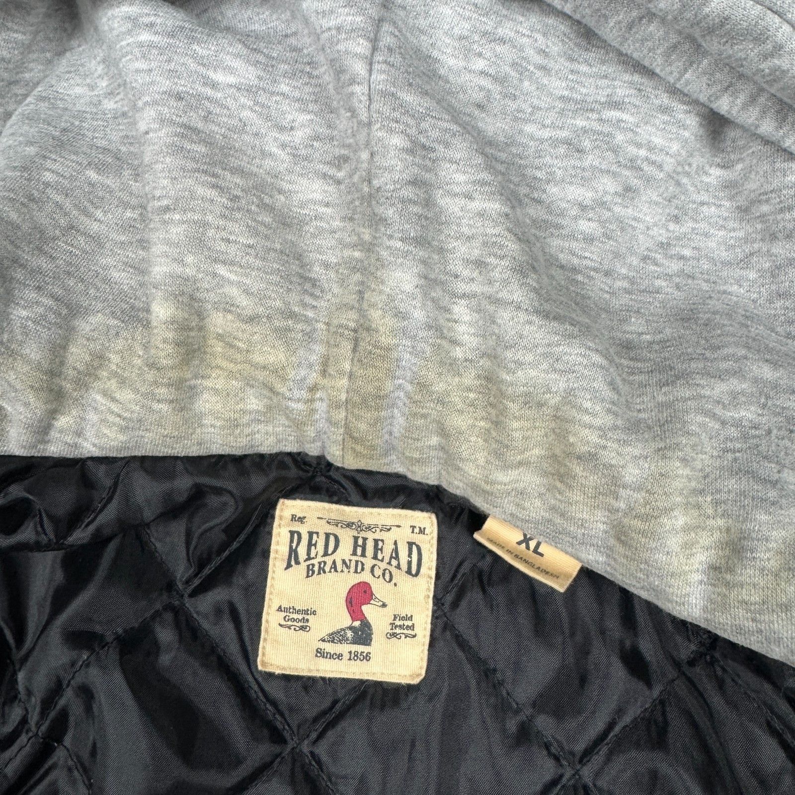 Vintage Vintage Red Head Hooded Flannel Shacket Buffalo Plaid XL Size US XL / EU 56 / 4 - 9 Thumbnail