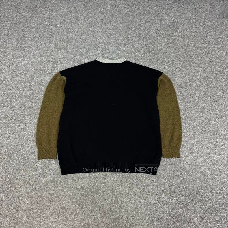 Loewe Loewe Embroidered Logo Color-Blocked Wool Knit Turtleneck Size L / US 10 / IT 46 - 2 Thumbnail