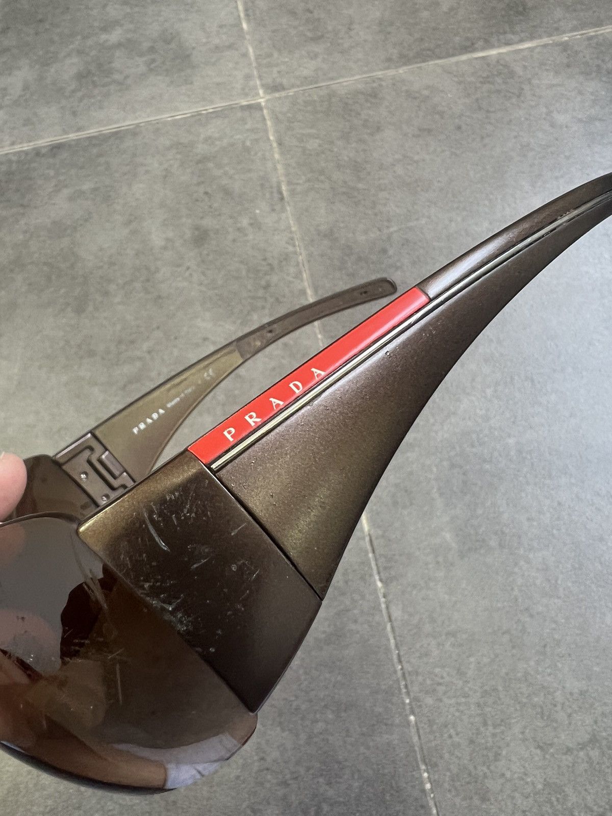 Prada × Vintage Vintage Prada Sport Luna Rossa Rare sunglasses Size ONE SIZE - 10 Thumbnail