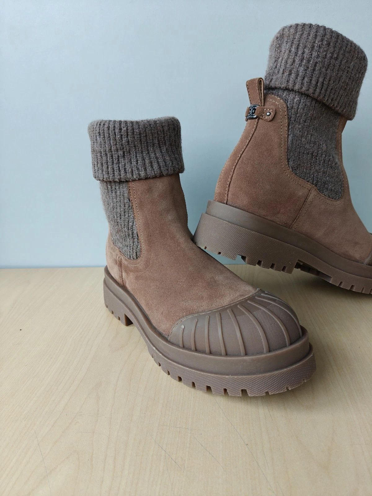Sam Edelman Sam Edelman Steele Knit Chelsea Boot T / 0044 Size US 10 / IT 40 - 6 Thumbnail