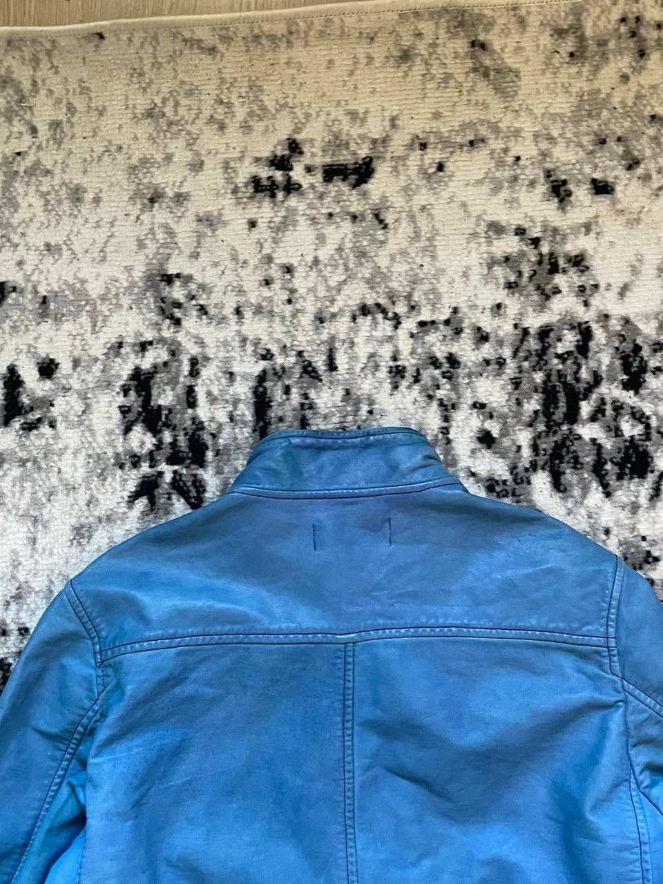 Stone Island × Vintage Stone Island Rare Leather Jacket Felpa Lightweight Bomber S Size US S / EU 44-46 / 1 - 11 Thumbnail