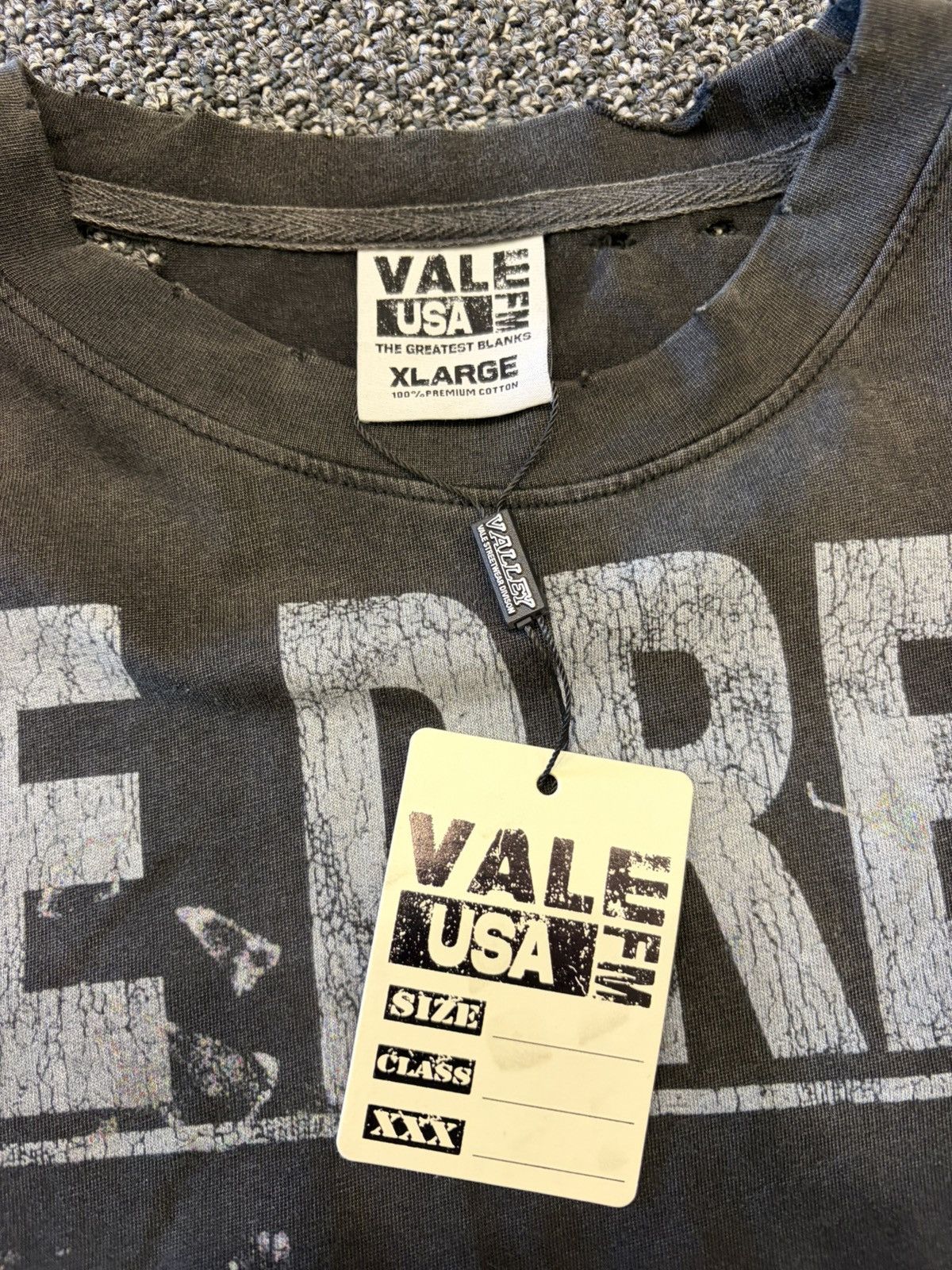 Vale Vale "Rest" Tee Black Size US XL / EU 56 / 4 - 2 Thumbnail
