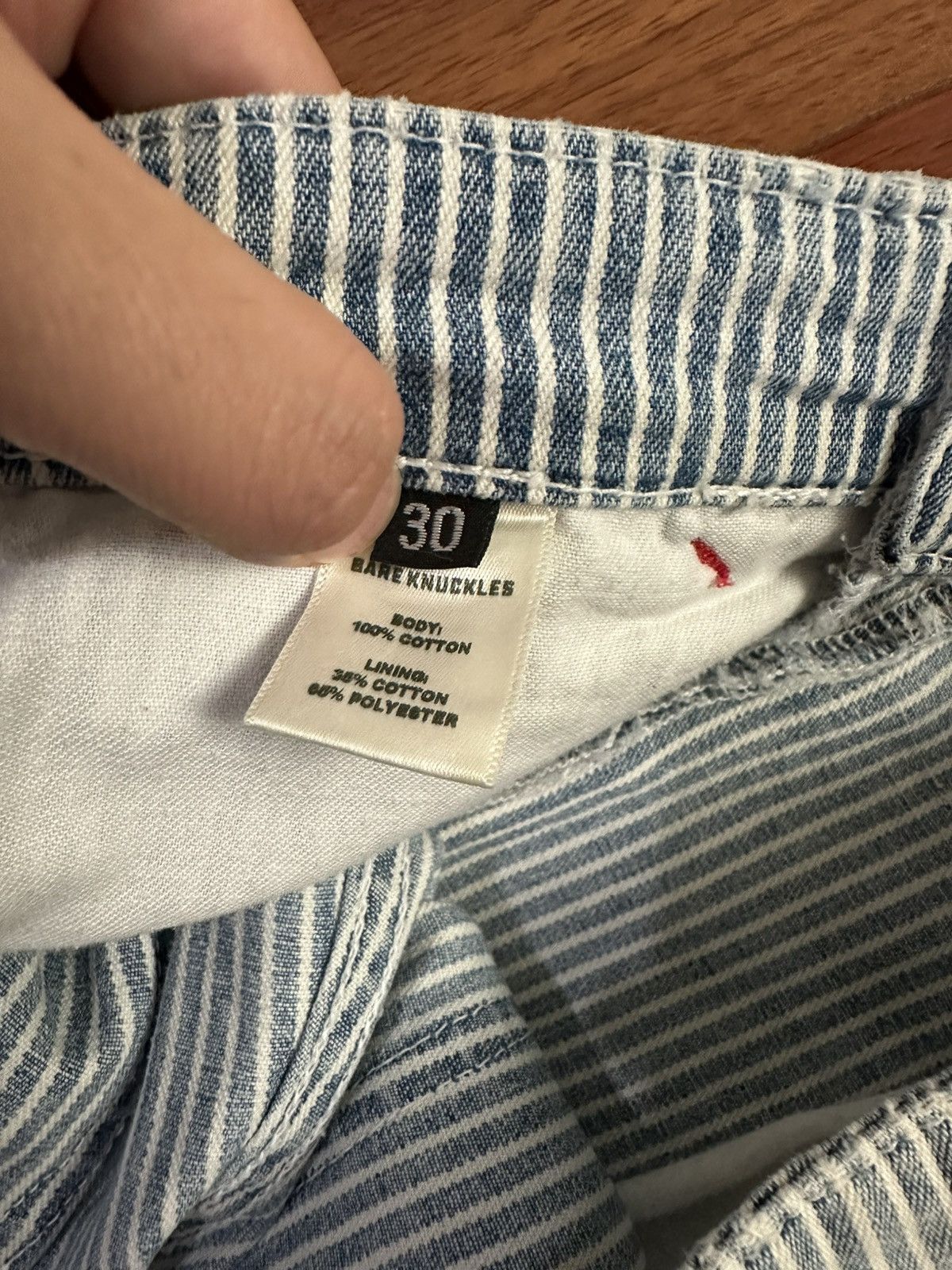 Bare Knuckles Bare Knuckles Hickory Stripe Service Pant Size US 30 / EU 46 - 4 Thumbnail