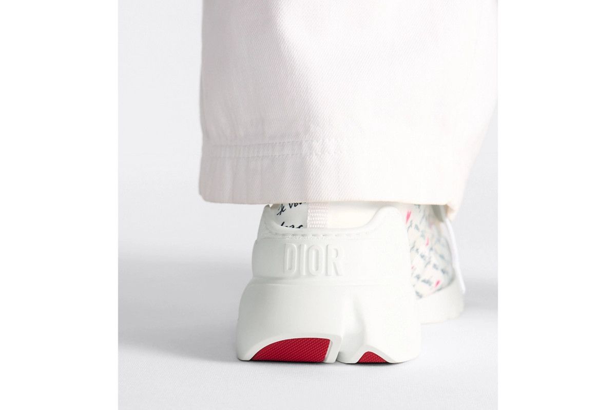 Dior o1bcso1str0226 D-Connect Dioramour Sneaker in White Size US 5 / IT 35 - 8 Thumbnail