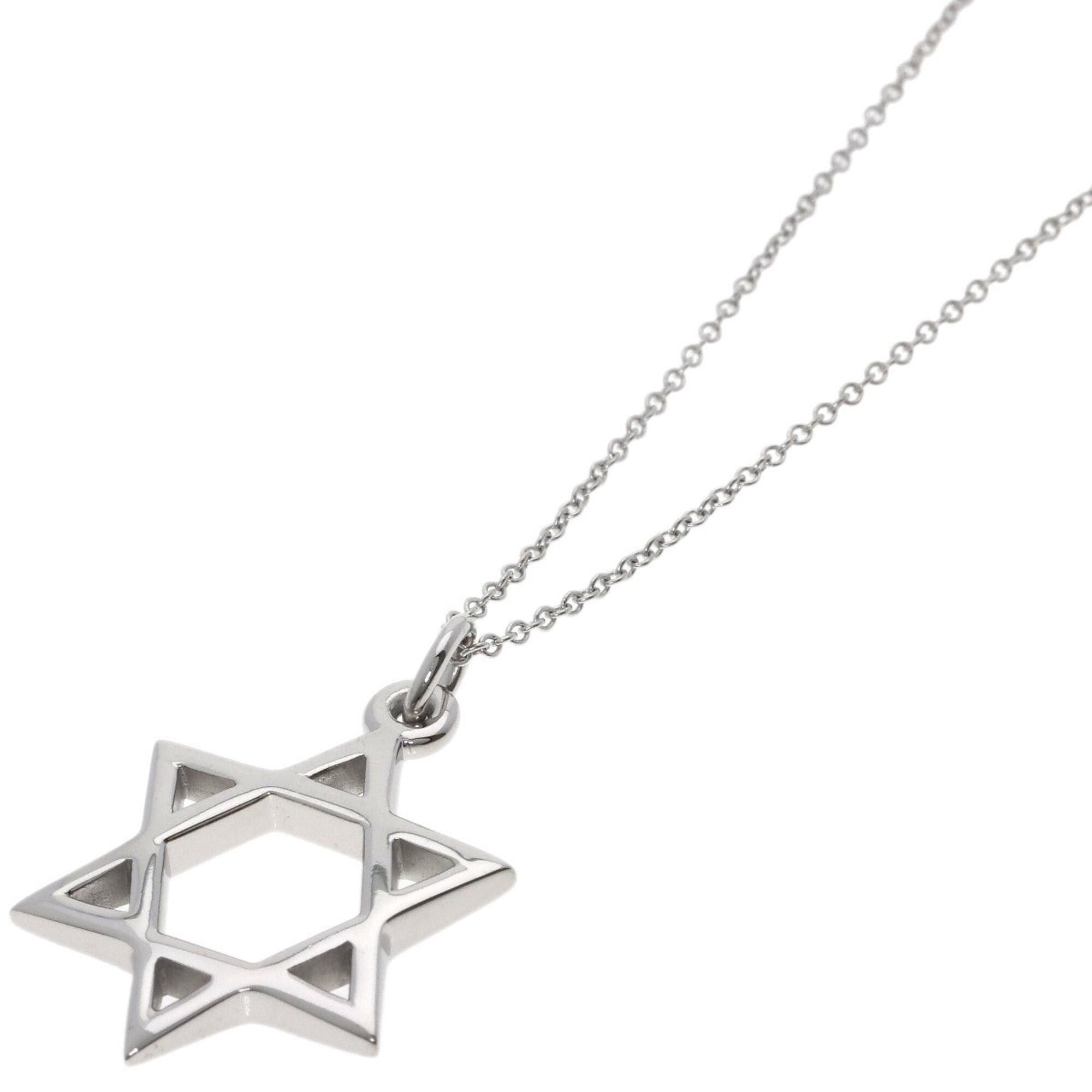 Tiffany & Co. Tiffany & Co. David Necklace, 18K White Gold, Women's. Size ONE SIZE - 1 Thumbnail