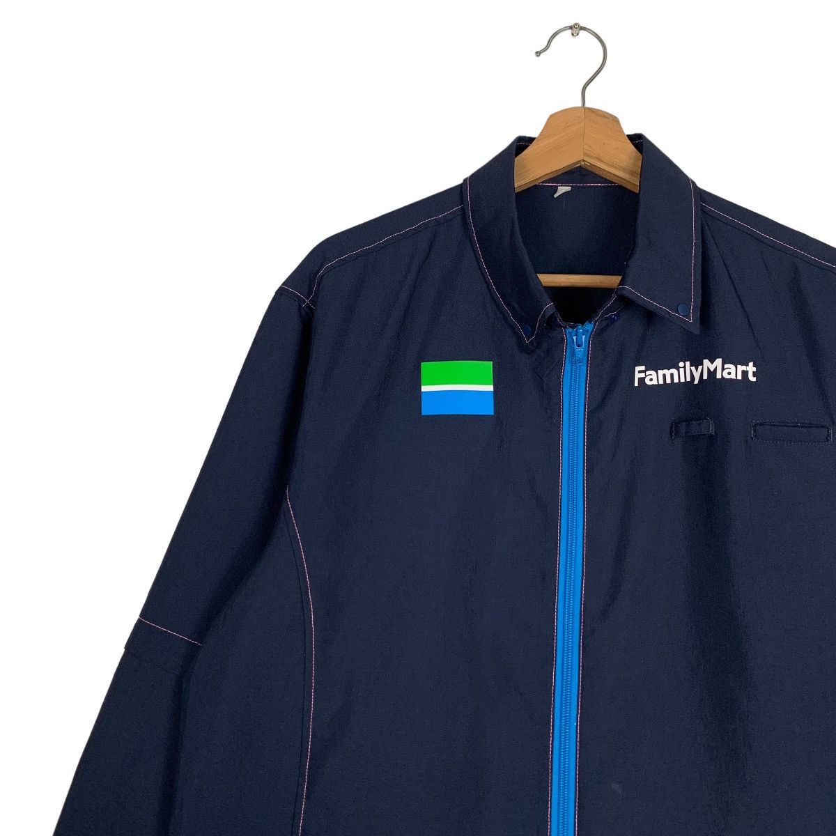 Japanese Brand × Vintage FAMILY MART Detacheable Sleeve Uniform Jacket #0495-C23 Size US M / EU 48-50 / 2 - 6 Thumbnail
