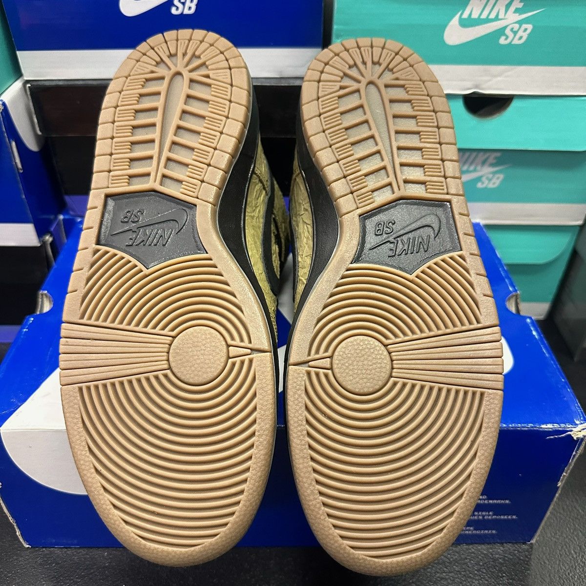 Nike Size 10.5 - Nike SB Dunk High Brown Paper Bag 313171-202 Size US 10.5 / EU 43-44 - 5 Thumbnail