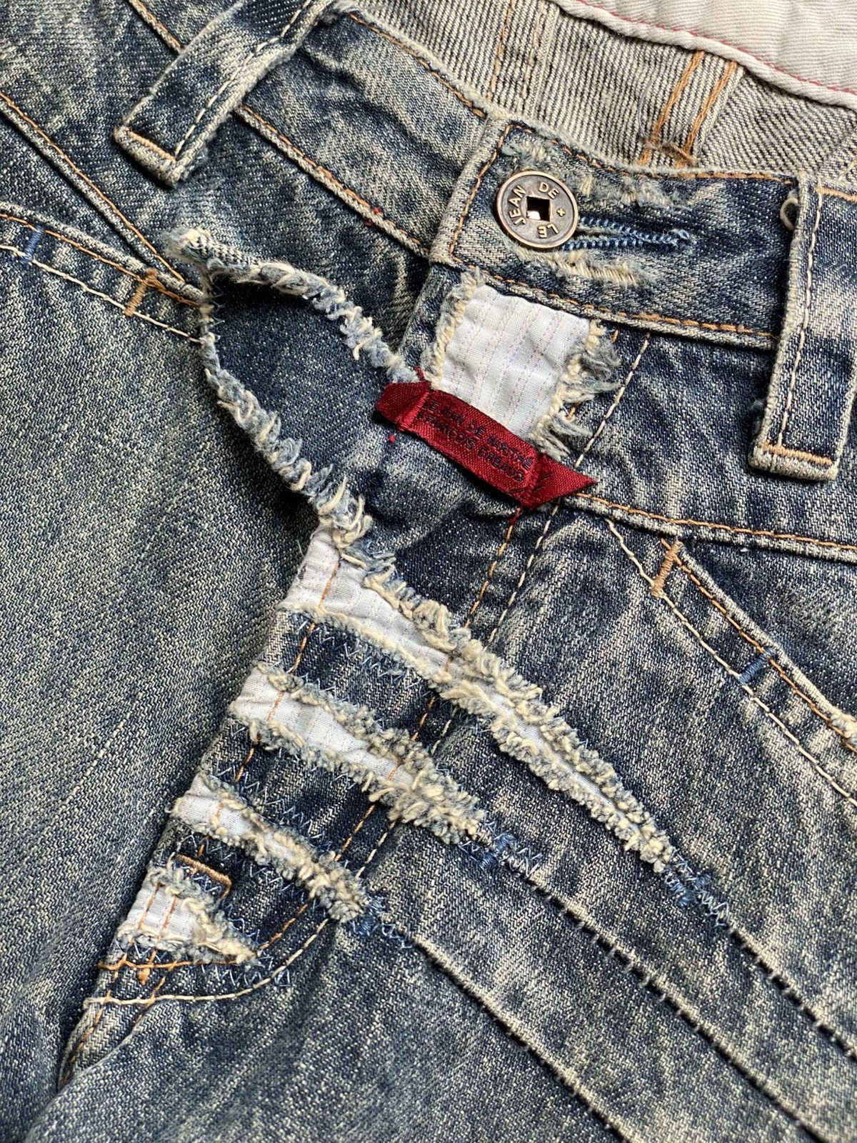 Marithe + Francois Girbaud MARITHE FRANCOIS GIRBAUD RING DENIM Size US 30 / EU 46 - 5 Thumbnail