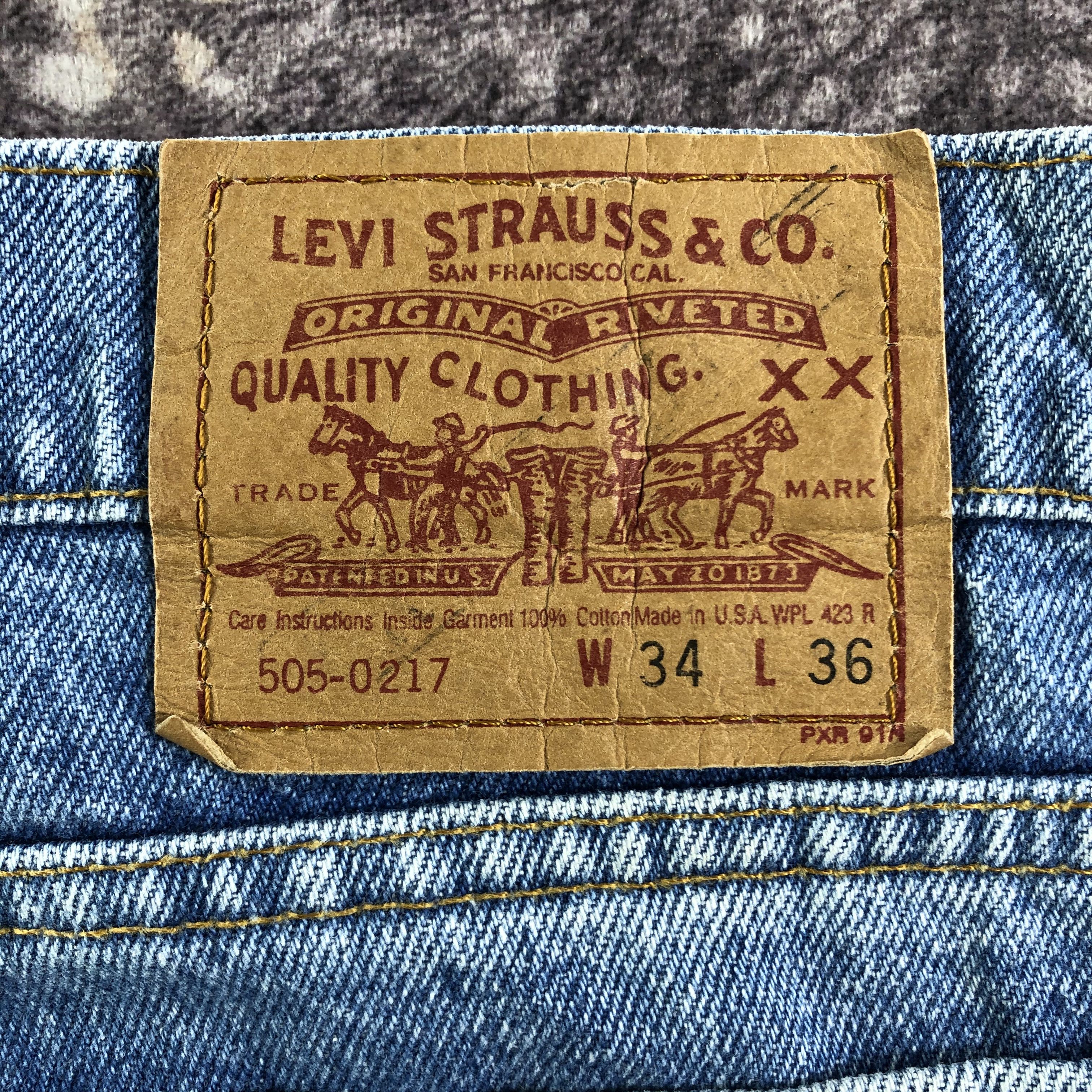 Levi's × Vintage 90s Vintage Levis 505 Jeans-JM3291 Size US 32 / EU 48 - 6 Thumbnail