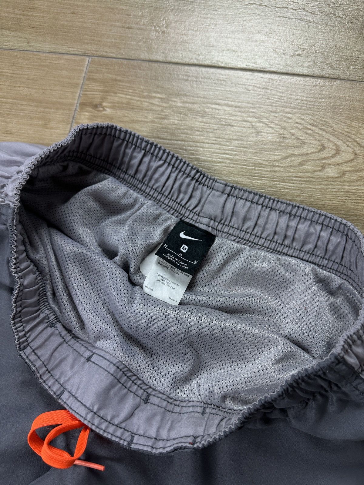 Nike × Vintage Vintage Y2K Nike Swoosh Logo Shorts Size US 32 / EU 48 - 6 Thumbnail